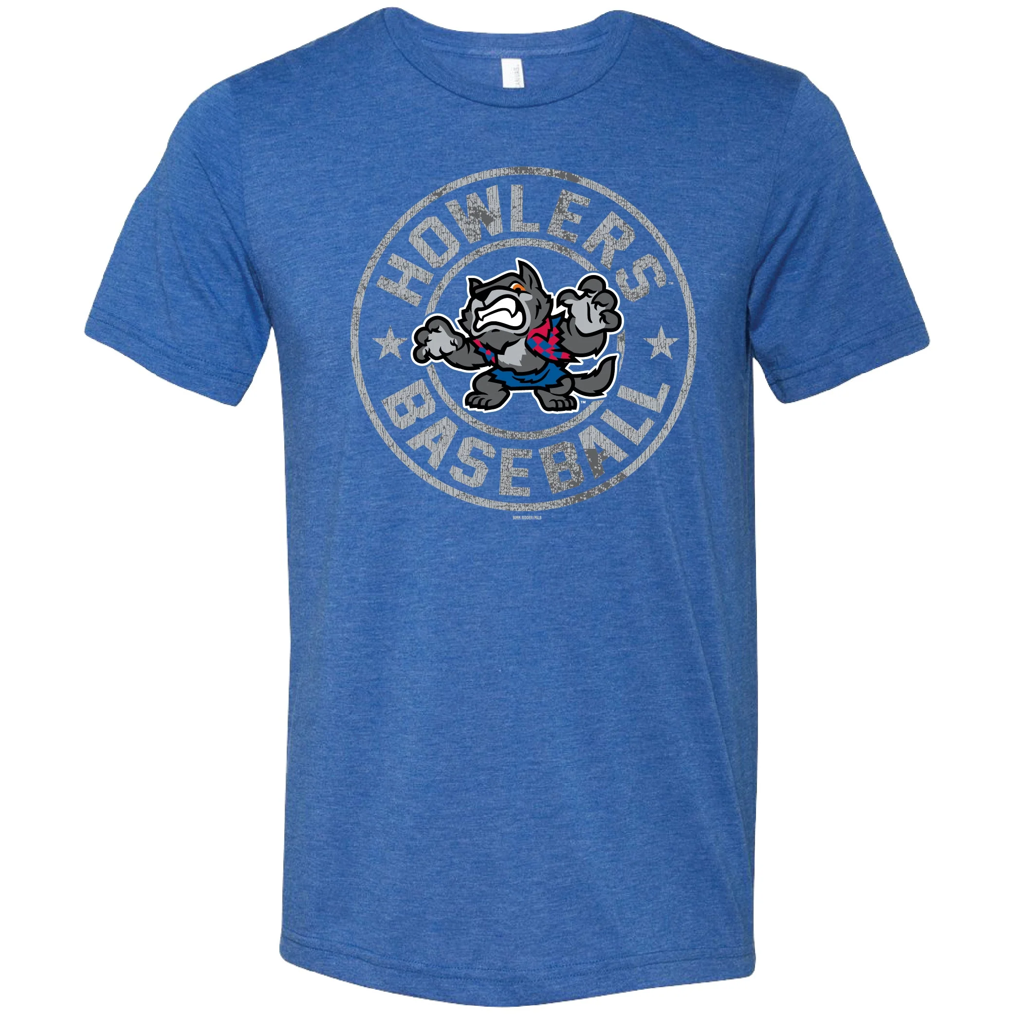 Hill City Howlers Adult Royal Tri-Blend Tee