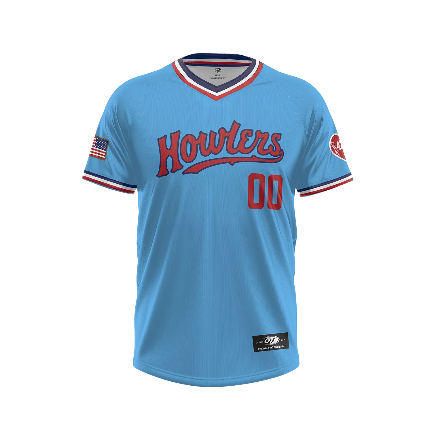 Hill City Howlers Alternate 1 Toddler Sublimated Jersey