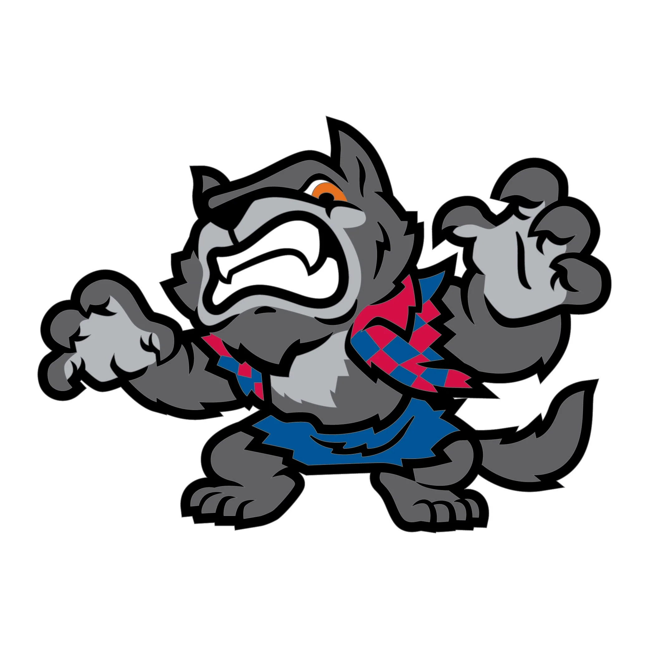 Hill City Howlers Indy the Werewolf Magnet