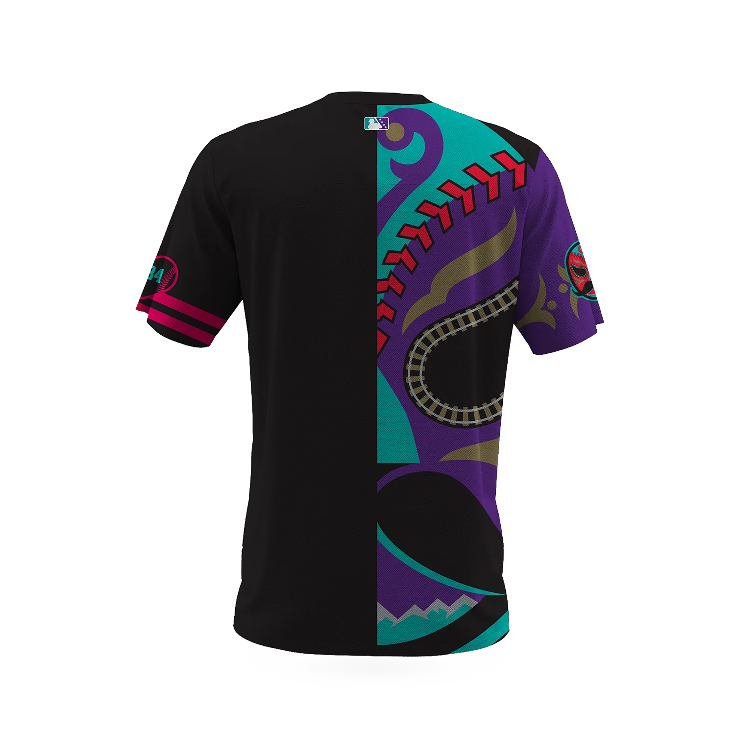 Hill City Howlers Luchadores Copa Split Toddler Sublimated Jersey - Image 2