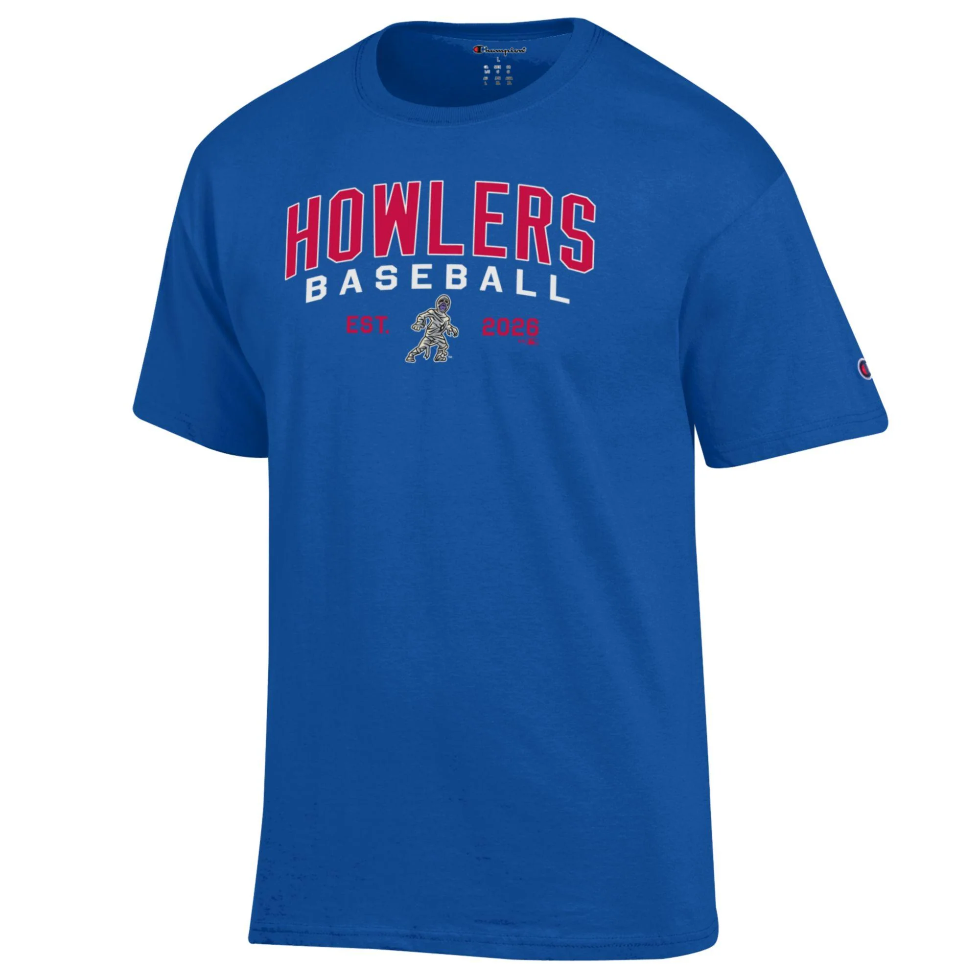Hill City Howlers Men's Champion Mummy Royal Tee