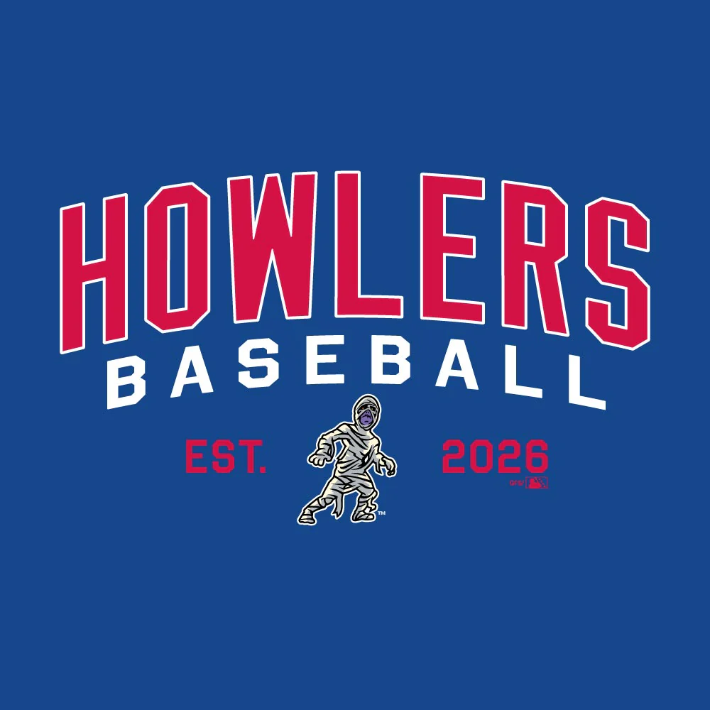 Hill City Howlers Men's Champion Mummy Royal Tee - Image 2