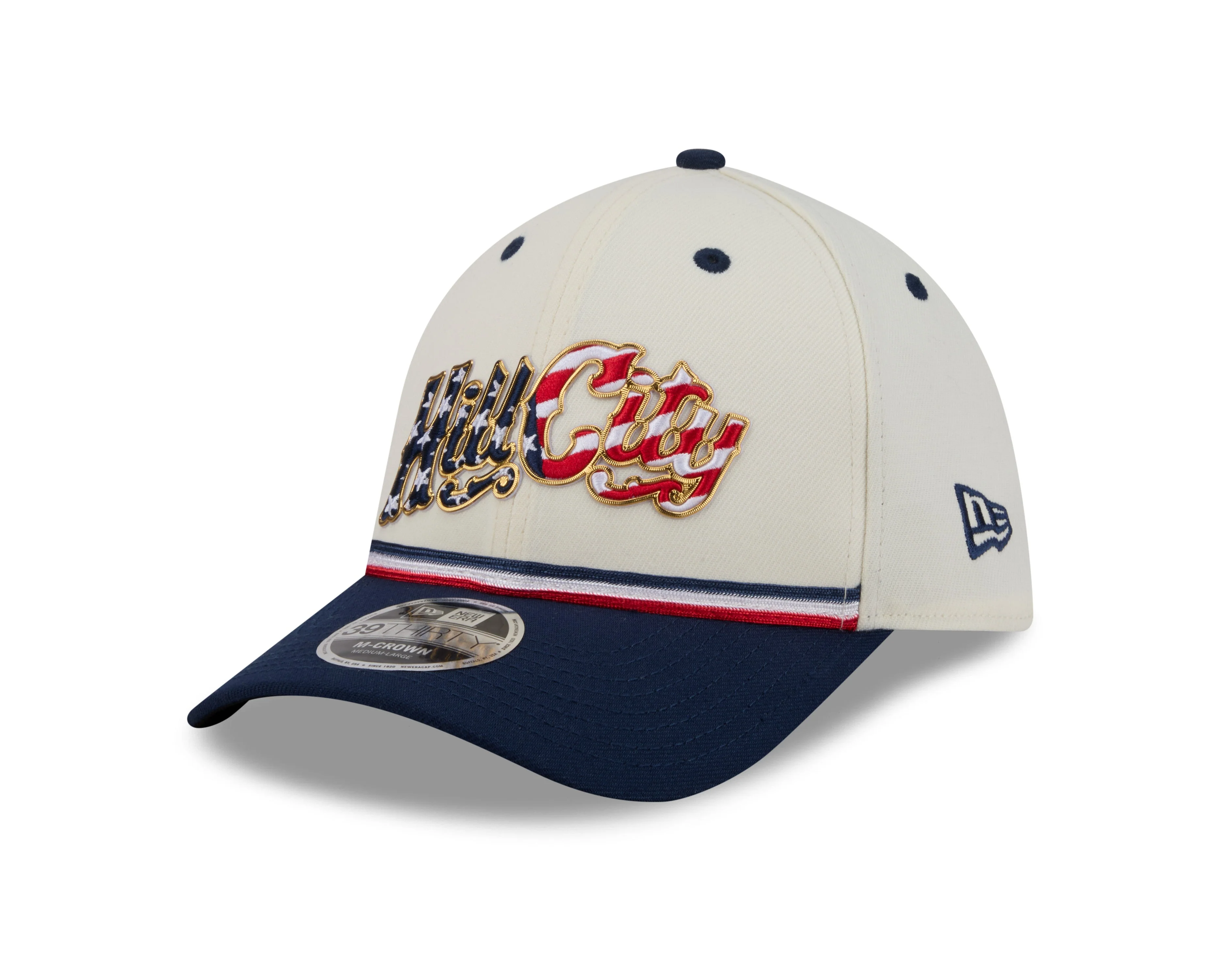 Hill City Howlers New Era 2026 July 4 39THIRTY Cap - Image 3