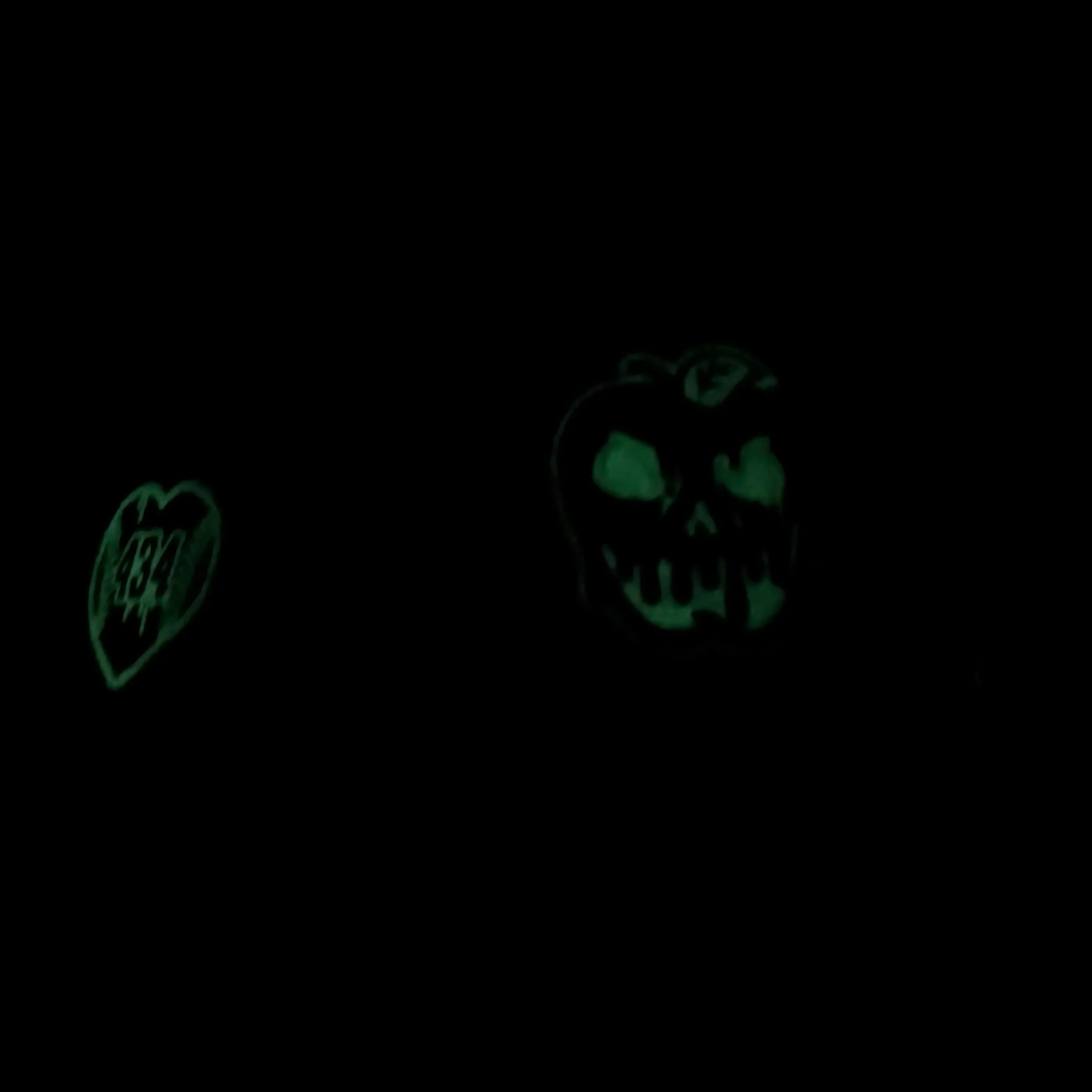Hill City Howlers New Era Poison Apples 9SEVENTY Glow-in-the-Dark Stretch-Snap Cap - Image 2