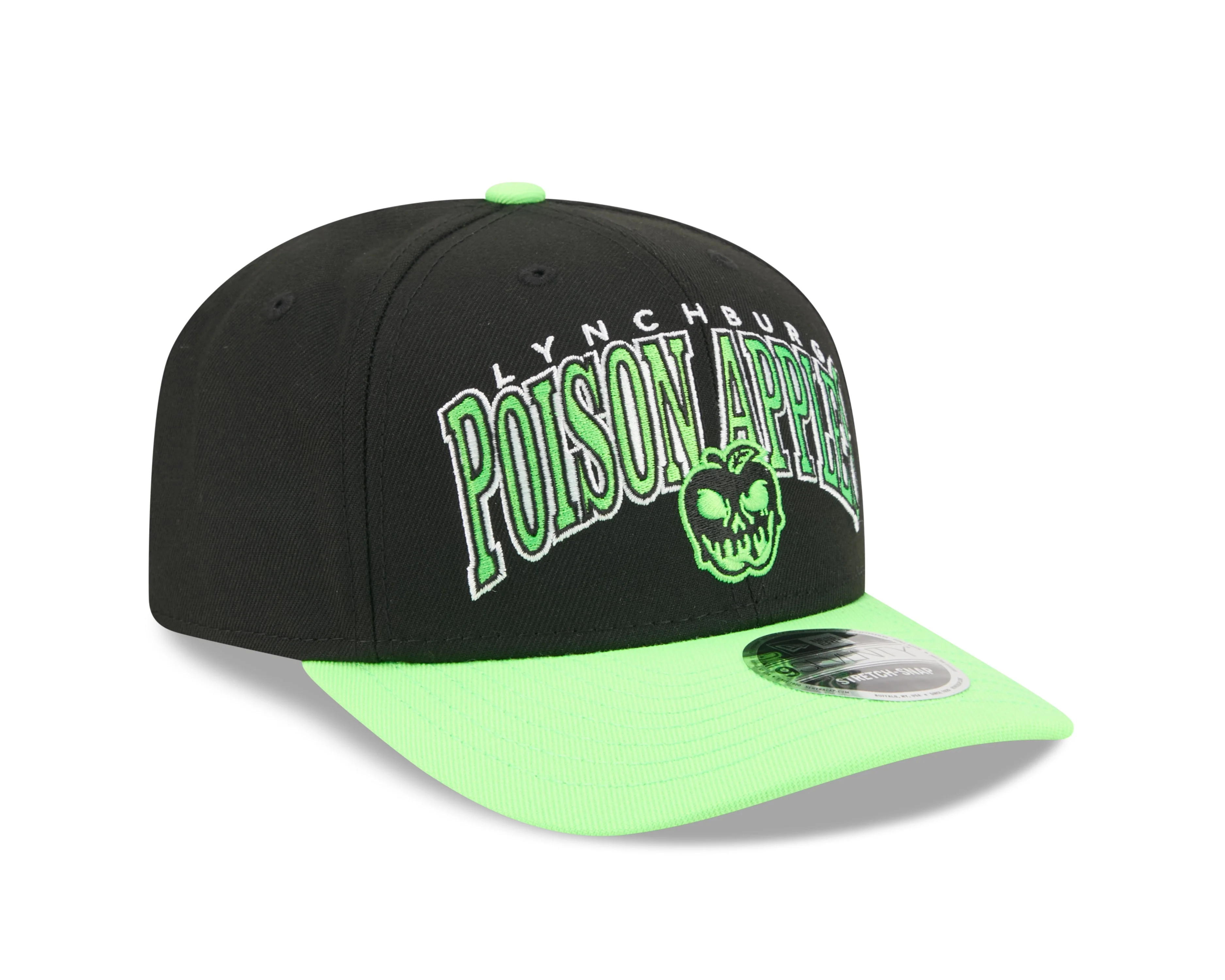 Hill City Howlers Poison Apples New Era 9SEVENTY Stretch Snap - Image 3