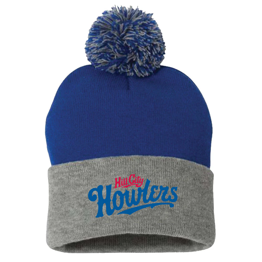 Hill City Howlers Pom Pom Winter Cap