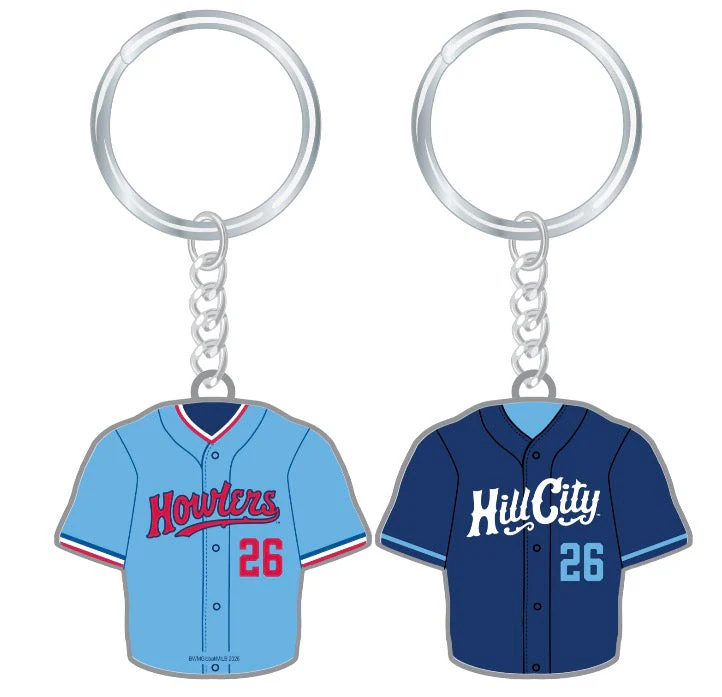 Hill City Howlers Reversible Jersey Keychain - Image 2