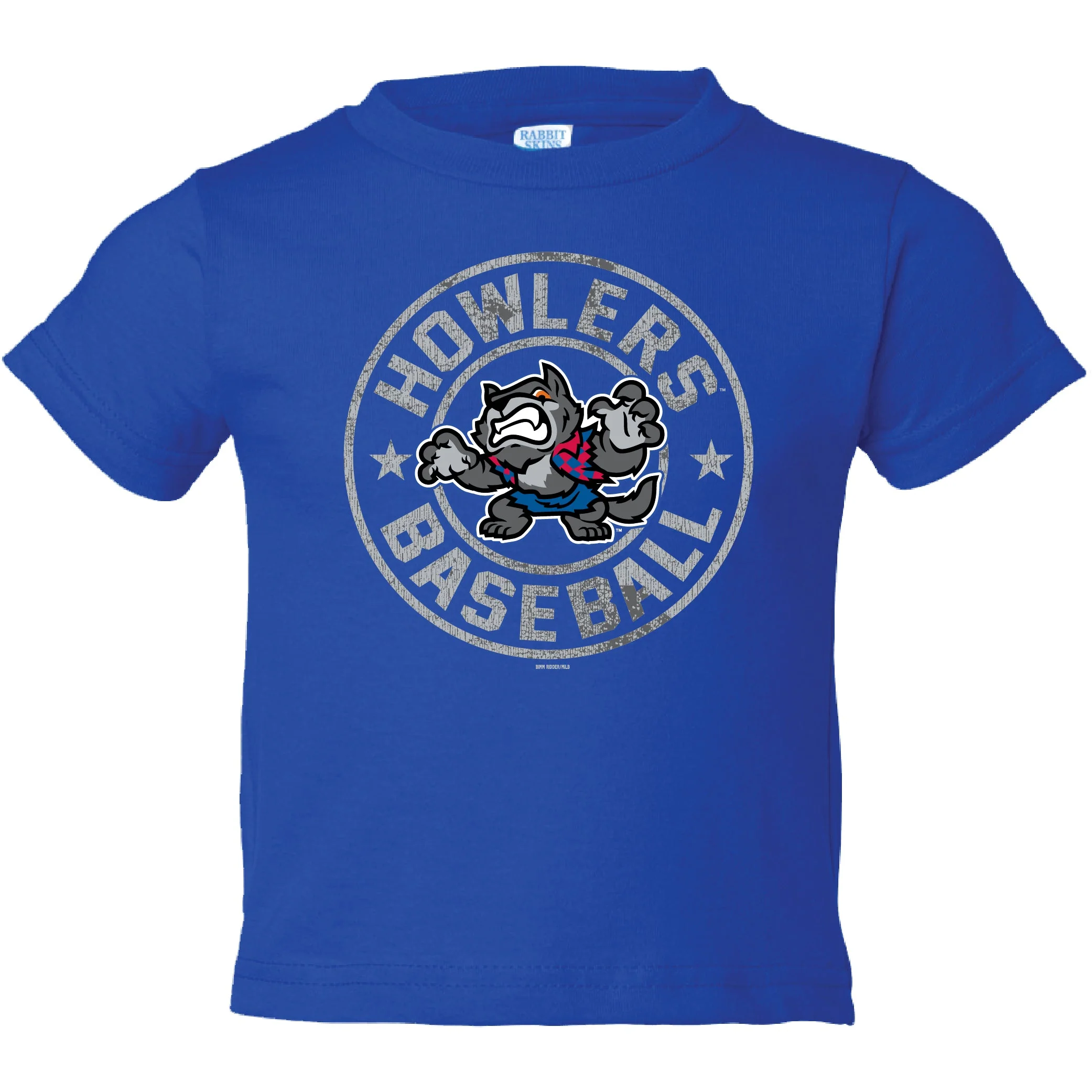 Hill City Howlers Toddler Royal Frizzened Tee