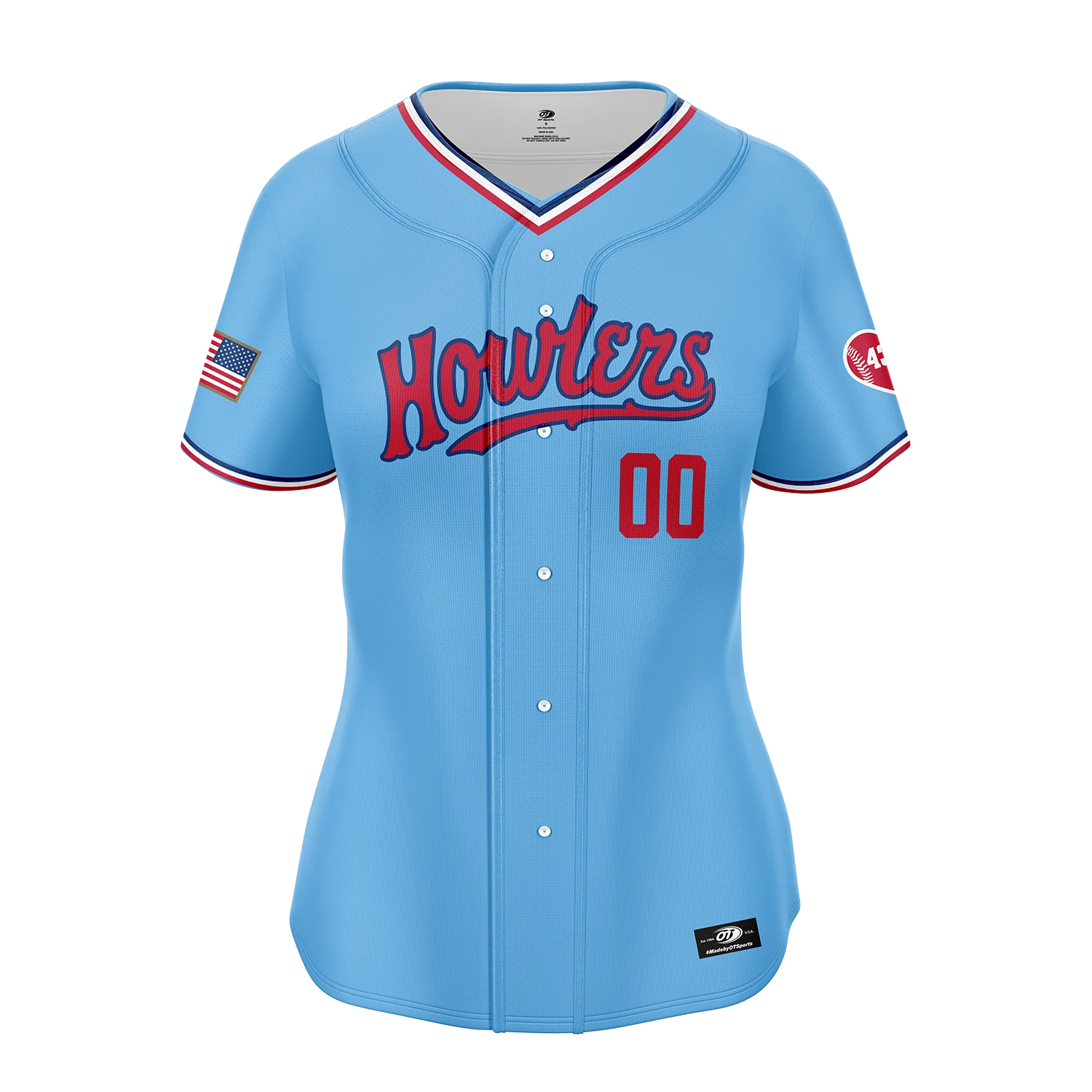 HIll City Howlers Women's Alternate 1 Embroidered Jersey