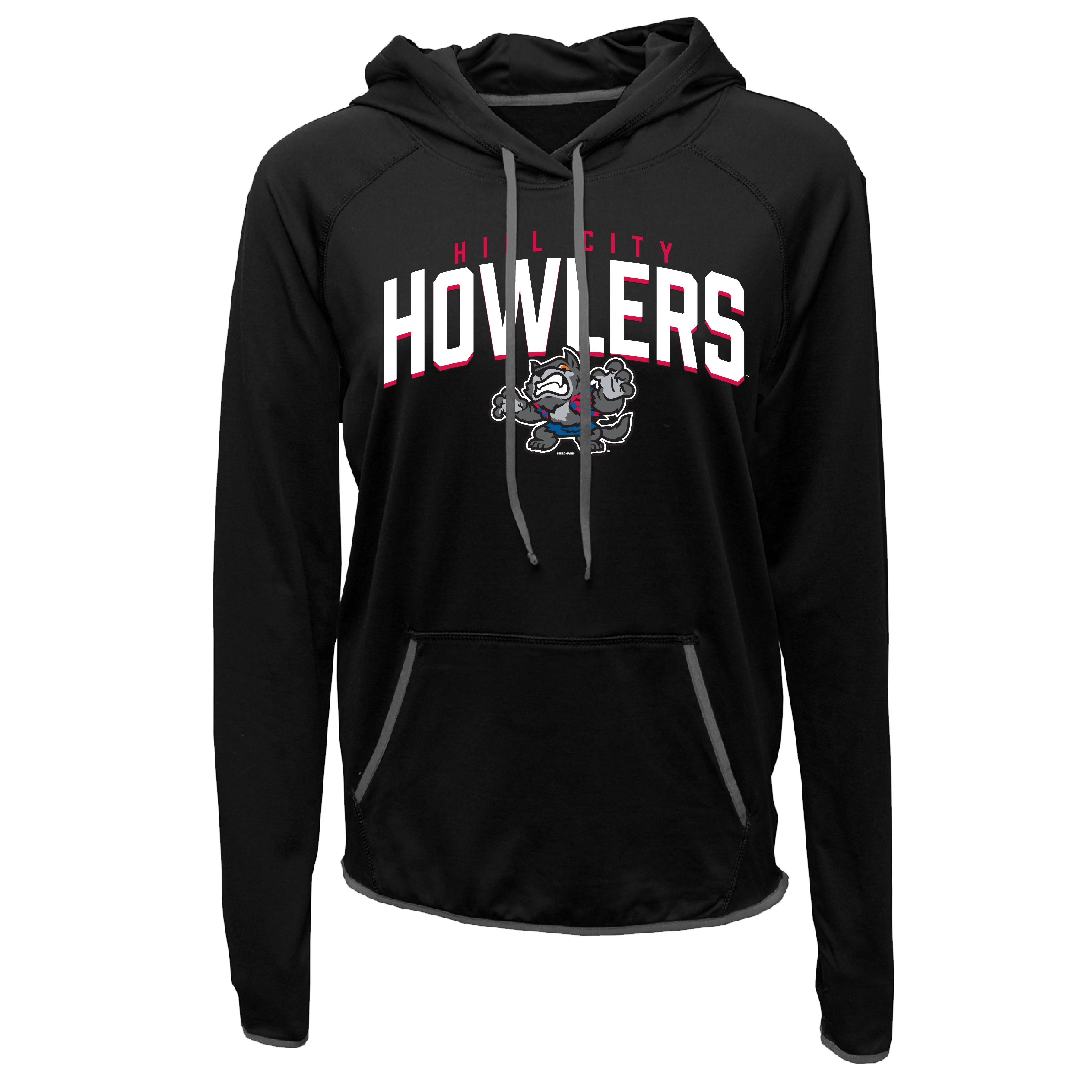 Hill City Howlers Women's Black Athletic Hoodie