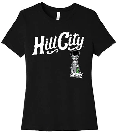 Hill City Howlers Women's Black Bride Logo Tee