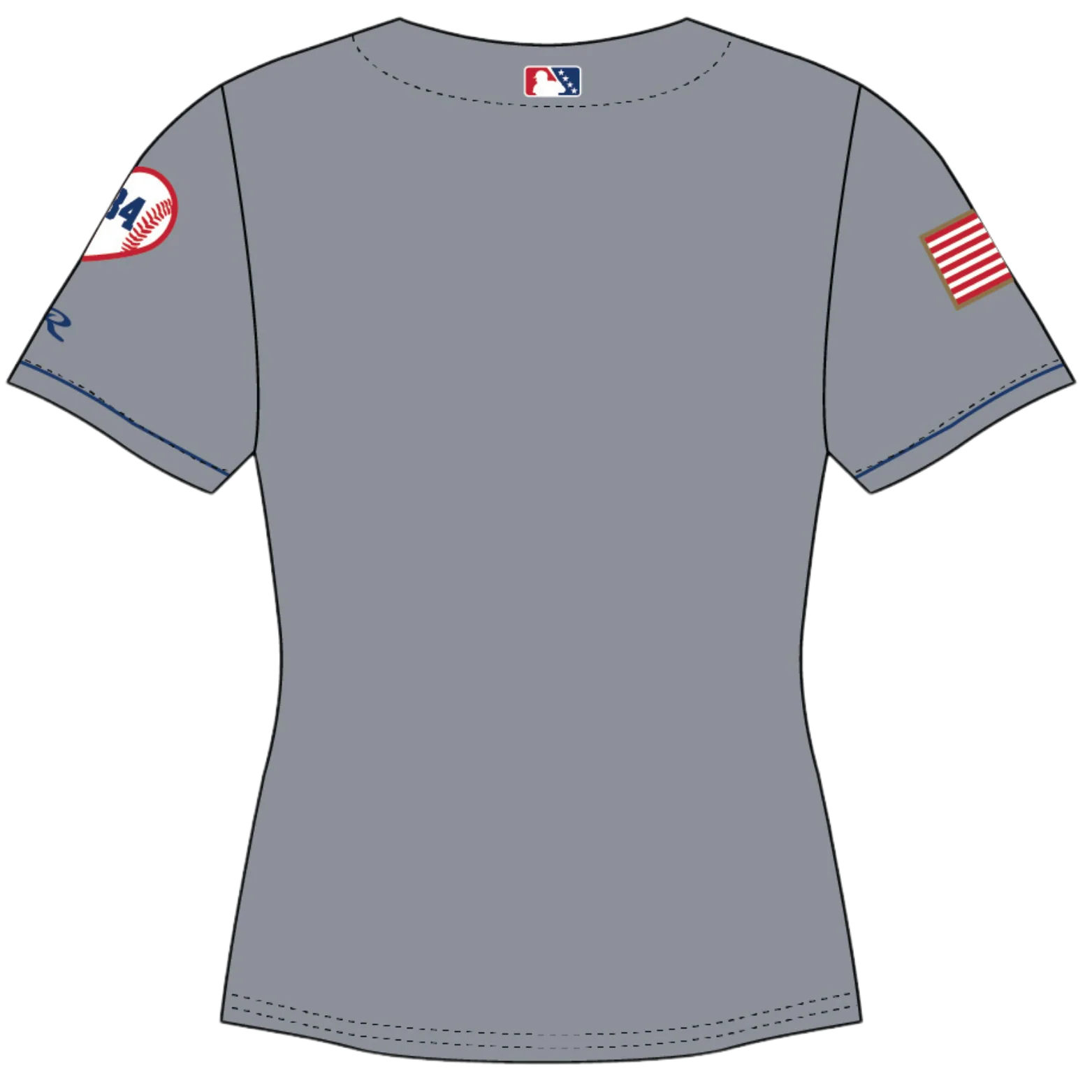 Hill City Howlers Women's Road Sublimated Jersey - Image 2