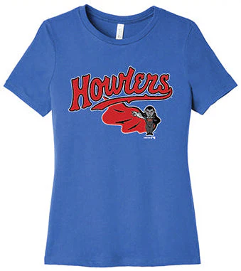 Hill City Howlers Women's Royal Vampire Logo Tee