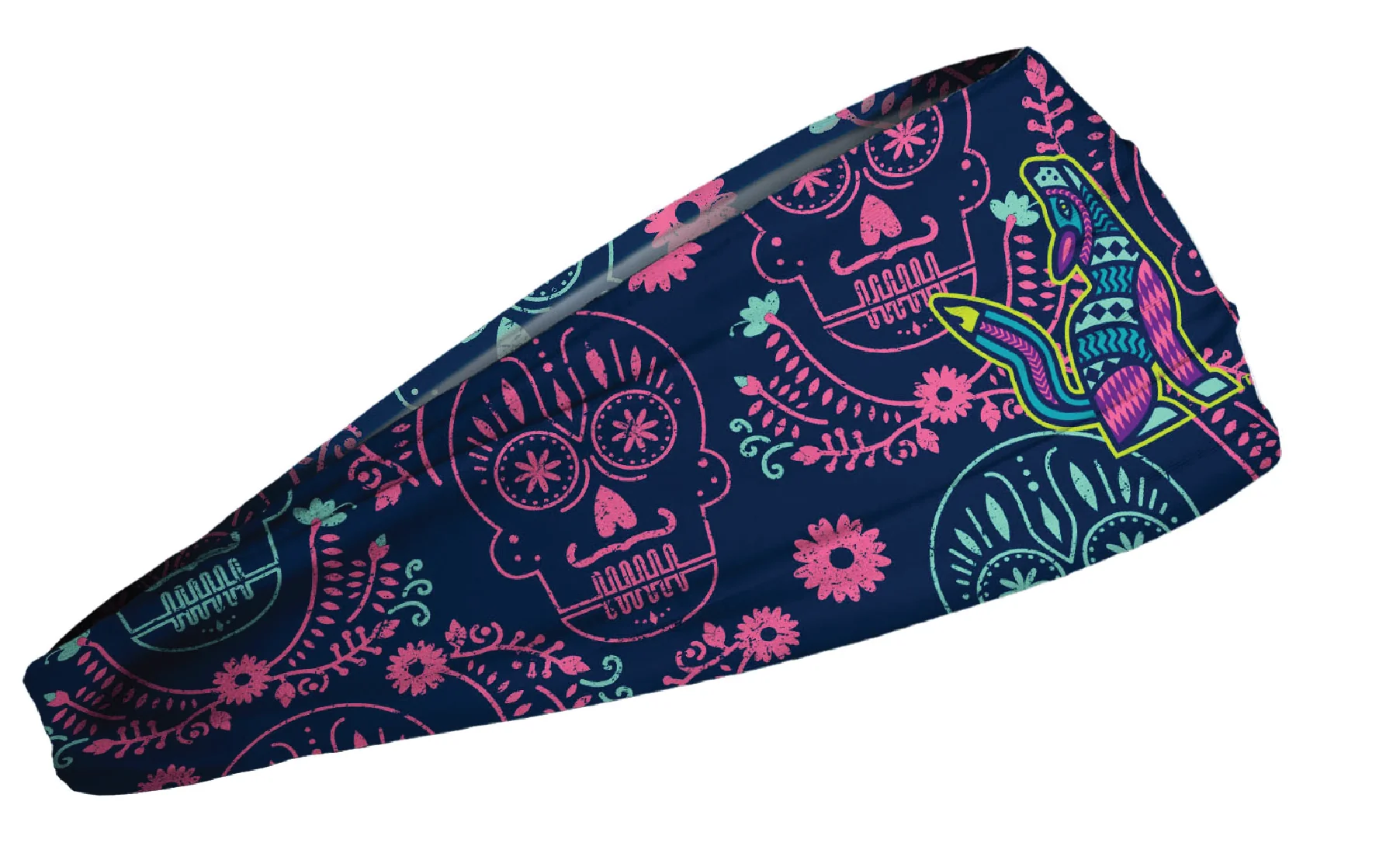 Hillsboro Hops Sugar Skull Headband