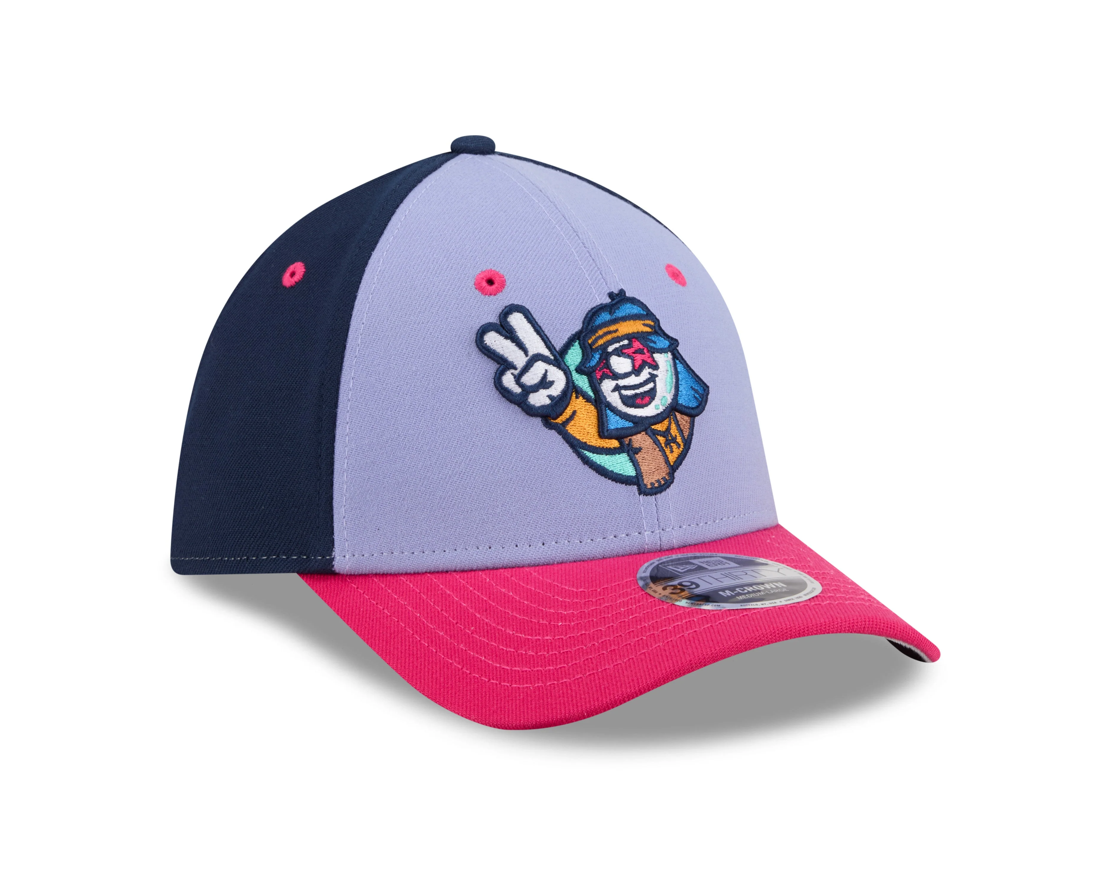 The Asheville Tourists Hippies 39Thirty New Era - Image 3