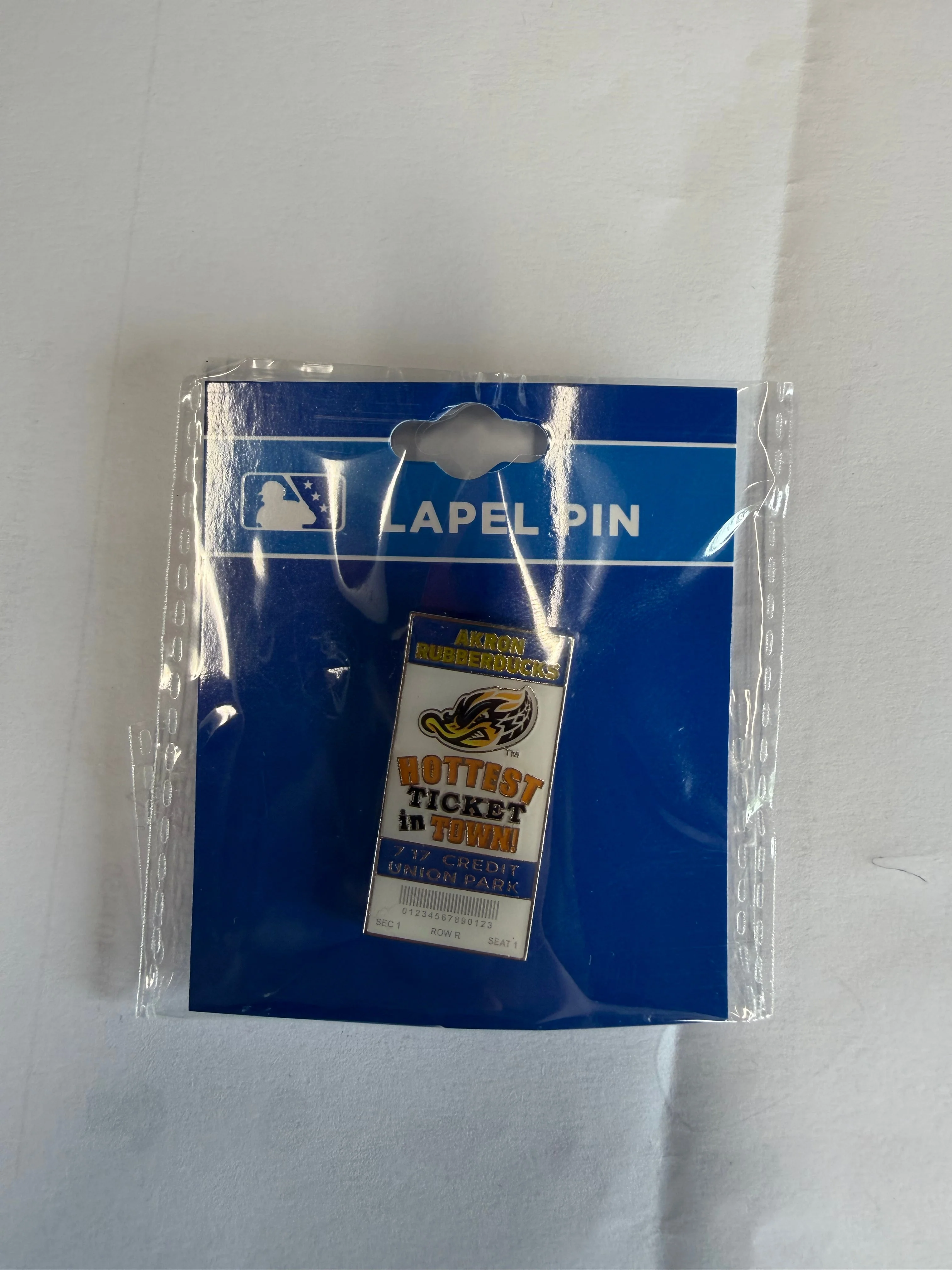 Hottest Ticket in Town Lapel Pin