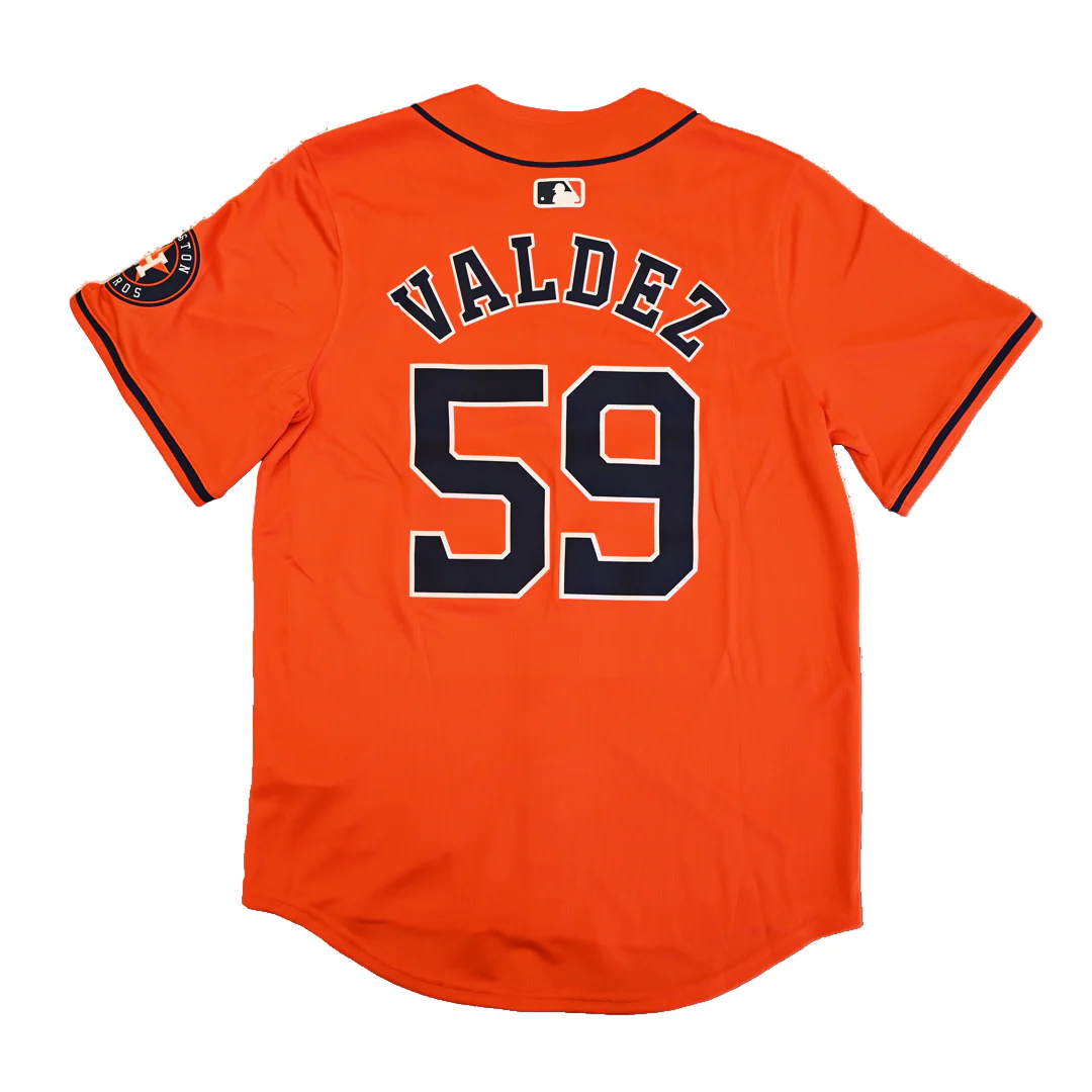 Houston Astros Men's Alternate Valdez Replica Jersey - Image 2