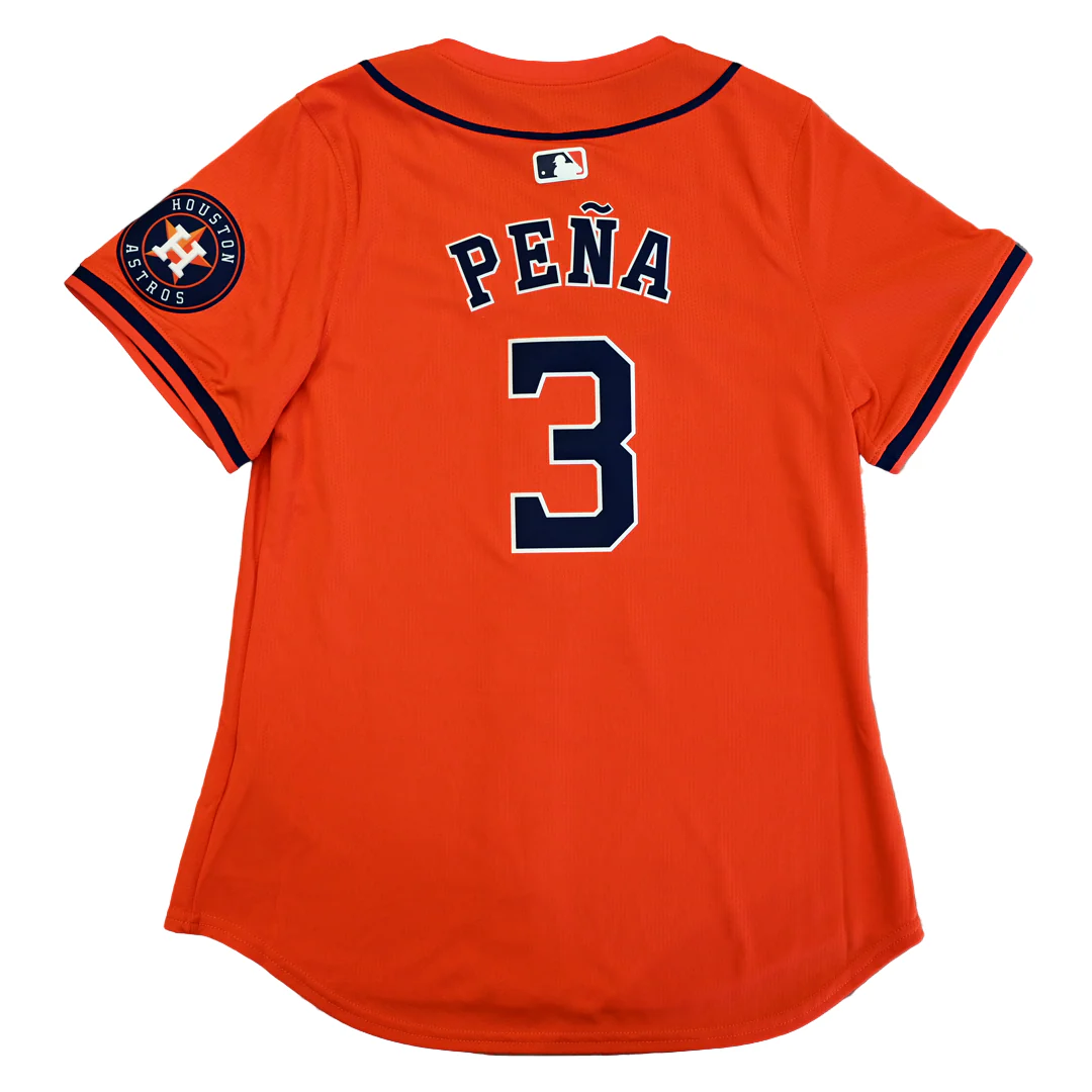 Houston Astros Nike Women's Alternate Replica Pena Jersey - Image 2