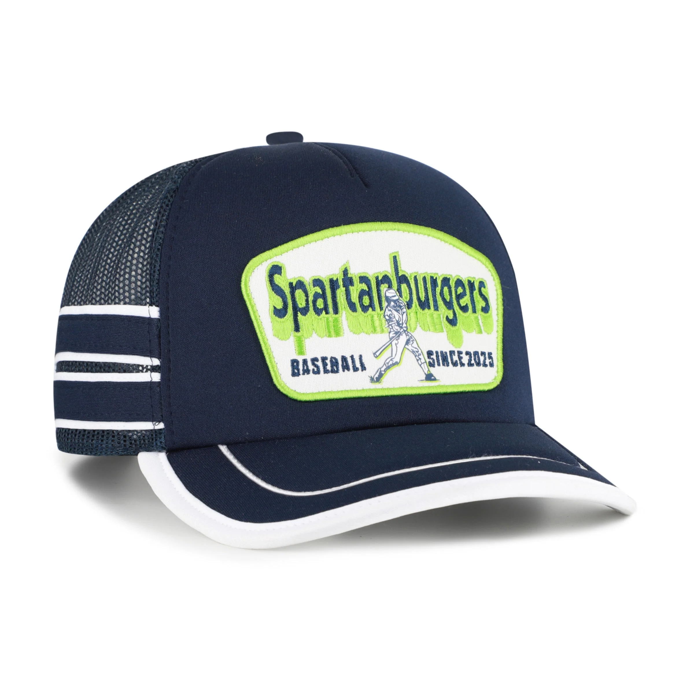 Hub City Spartanburgers Golden Age '47 Hitch Foam Front Hat - Image 2