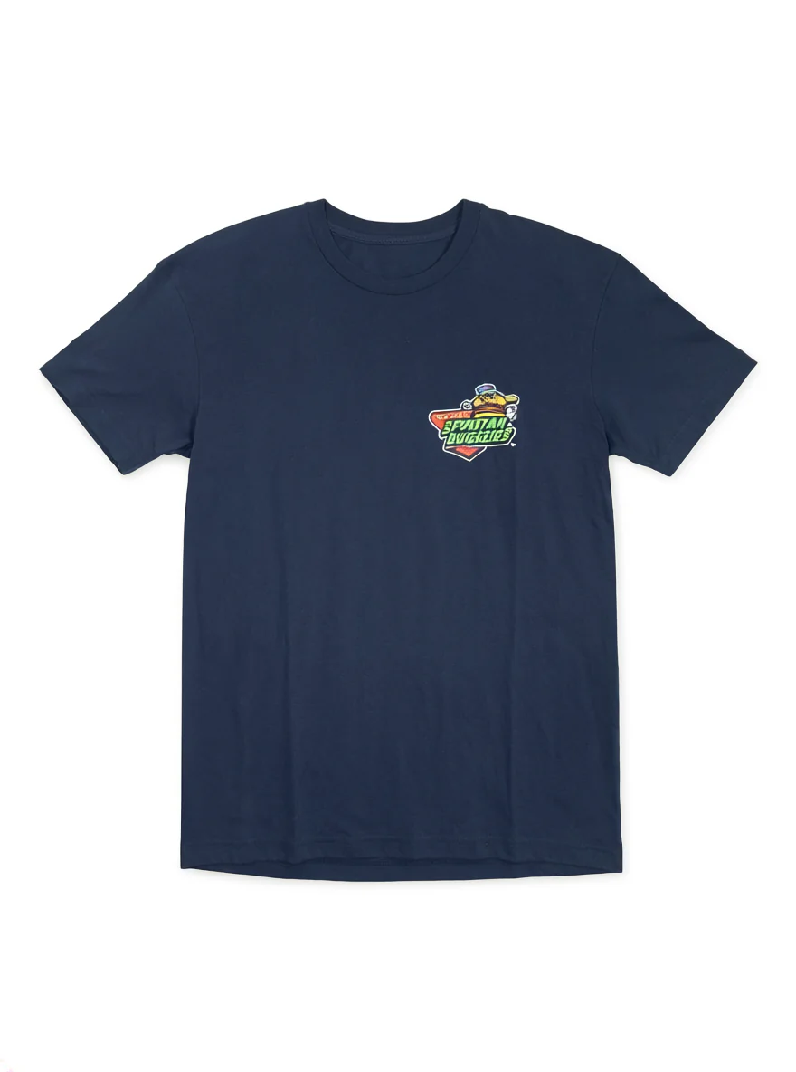 Hub City Spartanburgers Navy State T-Shirt