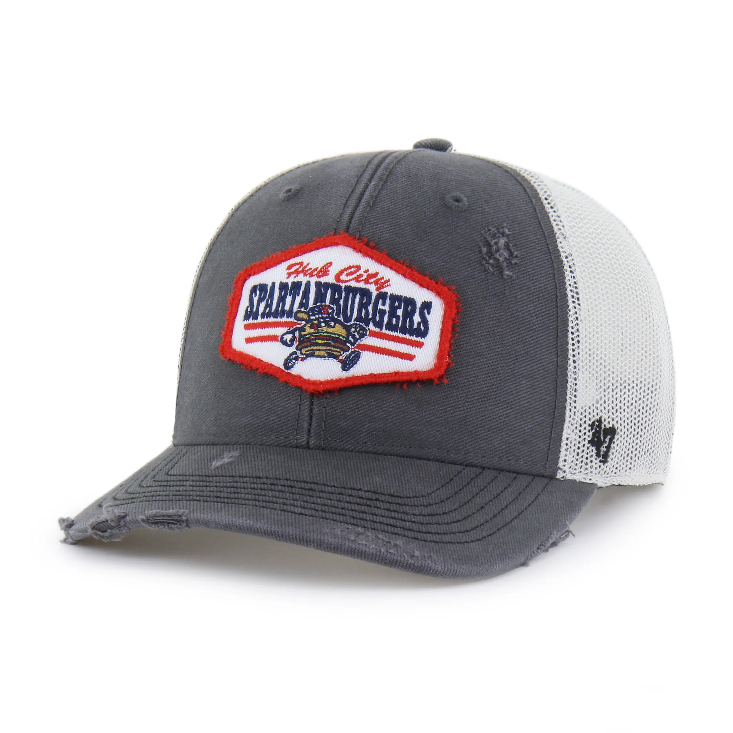 Hub City Spartanburgers Salvage '47 Trucker