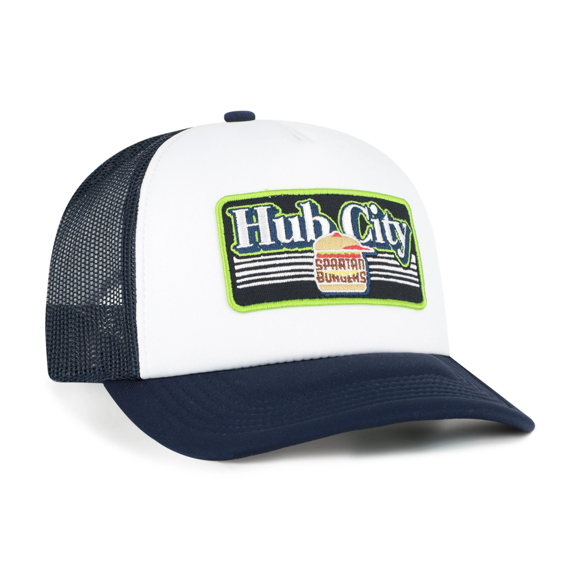 Hub City Spartanburgers Script Fade Patch '47 Hitch FM - Image 2