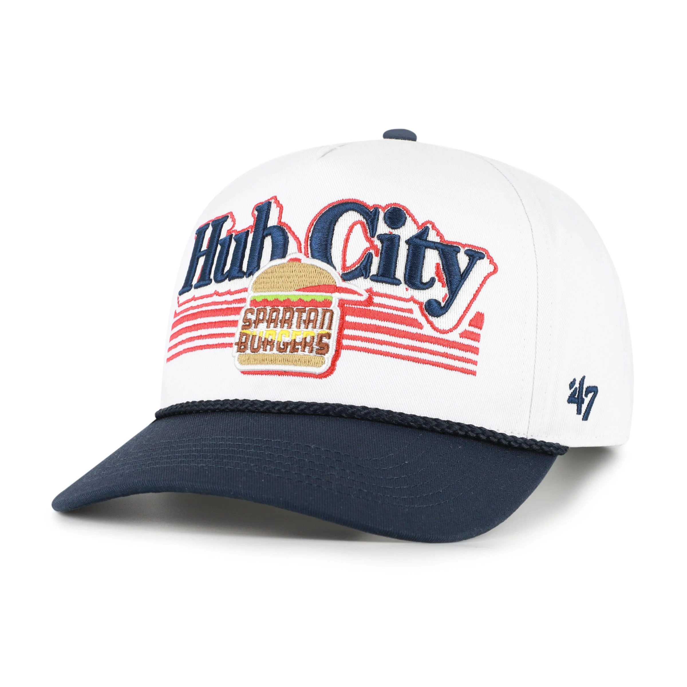 Hub City Spartanburgers Script Fade TT Rope '47 Hitch