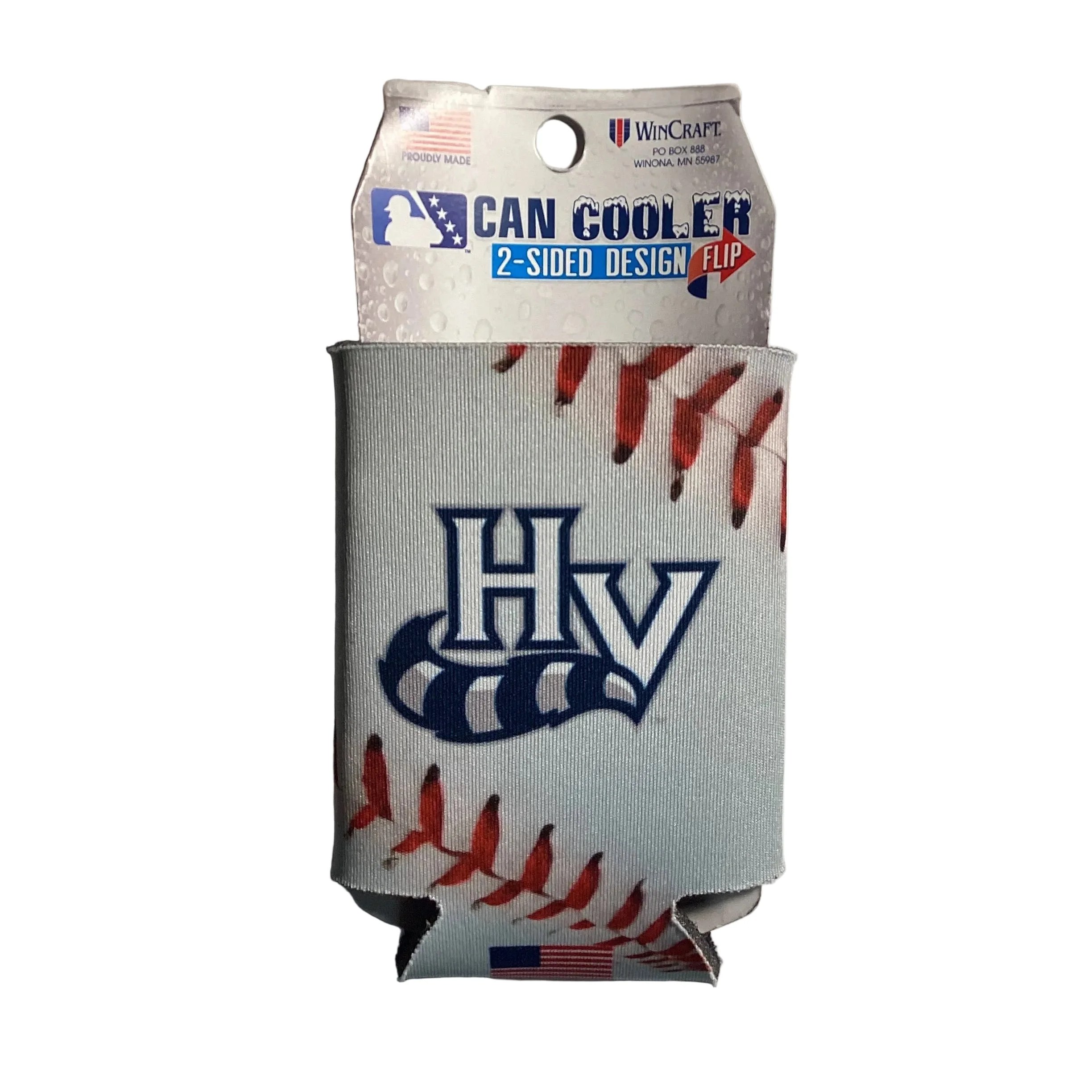 HVR 12oz. Baseball Pattern Can Cooler