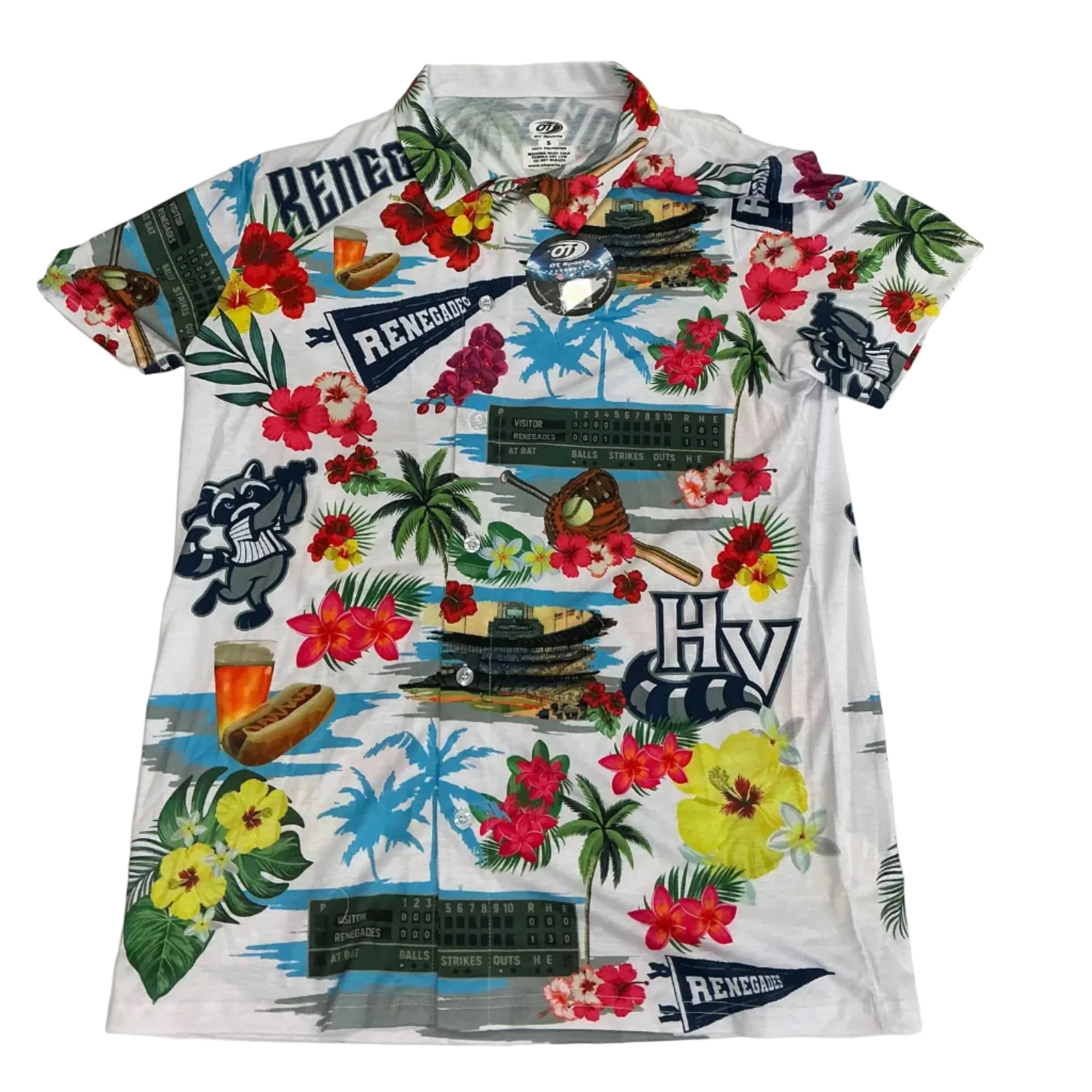 HVR Hawaiian Button Up Beach Shirt [SALE]