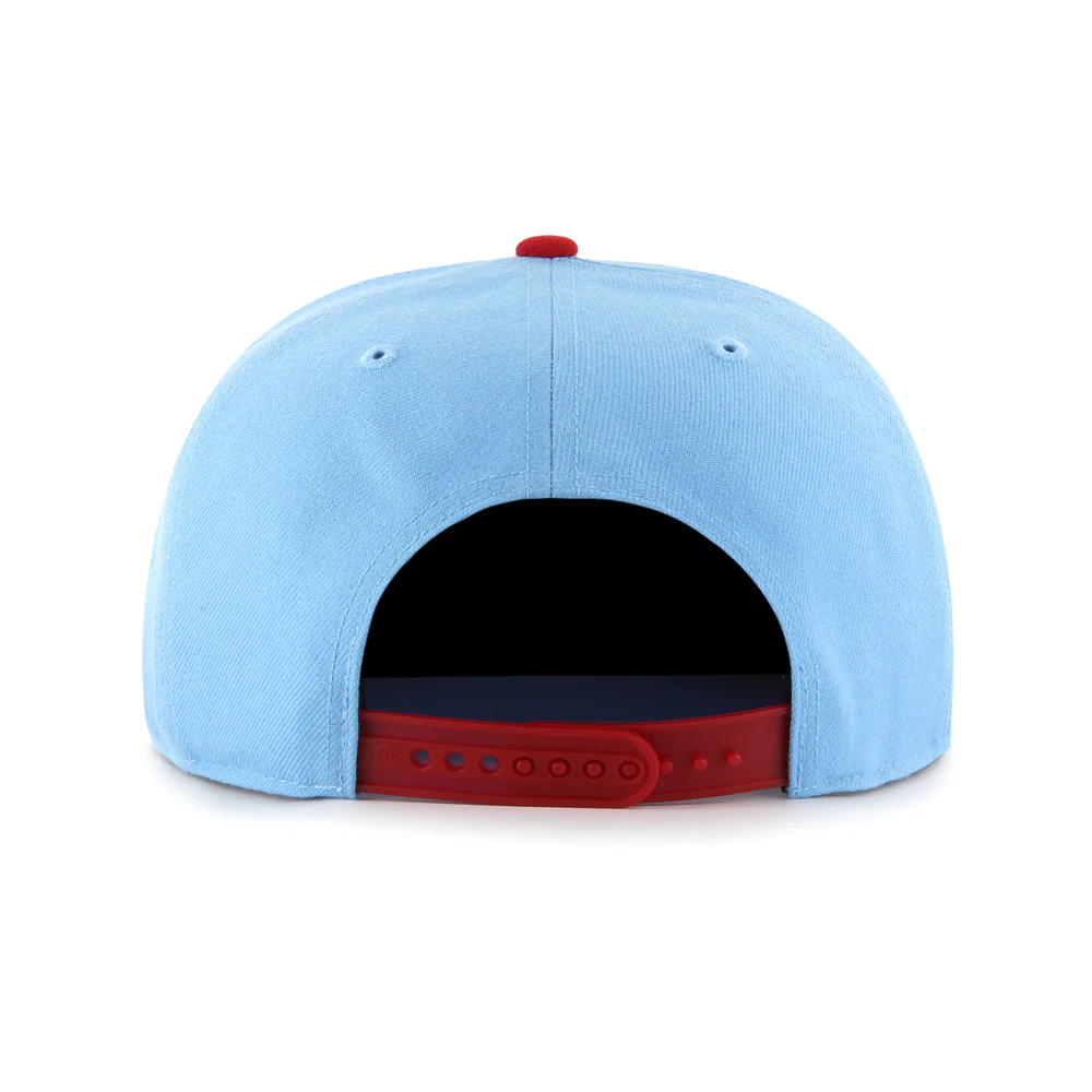 Indianapolis Indians '47 Adult Columbia 1980's Sure Shot Under Snapback Adjustable Cap - Image 4