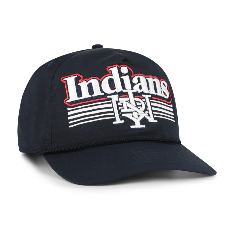 Indianapolis Indians '47 Adult Navy Home Script Fade Hitch Adjustable Cap - Image 2