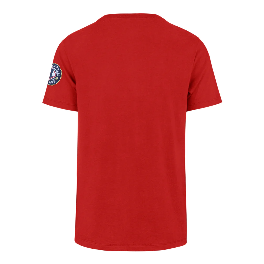 Indianapolis Indians '47 Adult Red Alternate Wordmark Fieldhouse Tee - Image 2