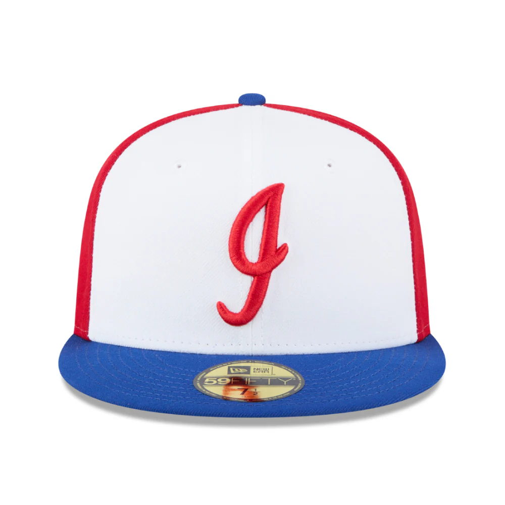 Indianapolis Indians 1980s/90s Official On-Field New Era Retro Authentic 59FIFTY Cap - Image 2