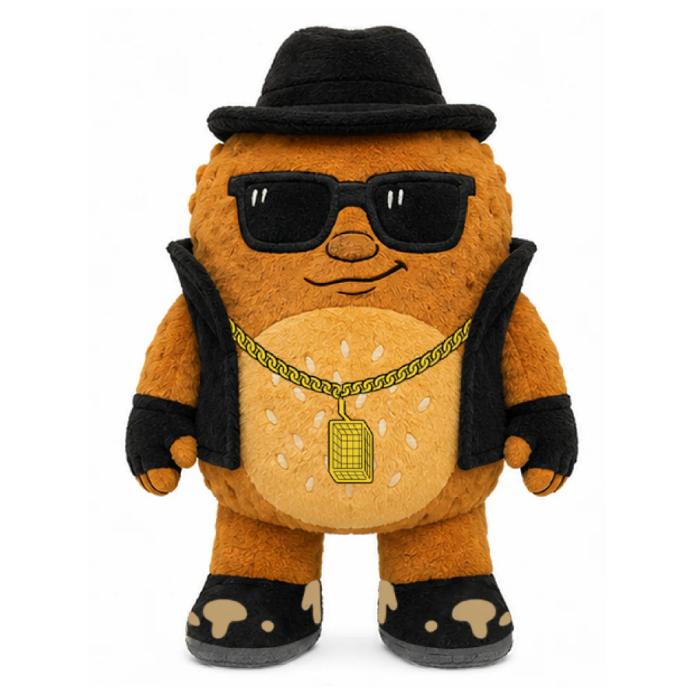 Indianapolis Indians 9" Plush Deep Fried Danny Racing Tenderloin Doll