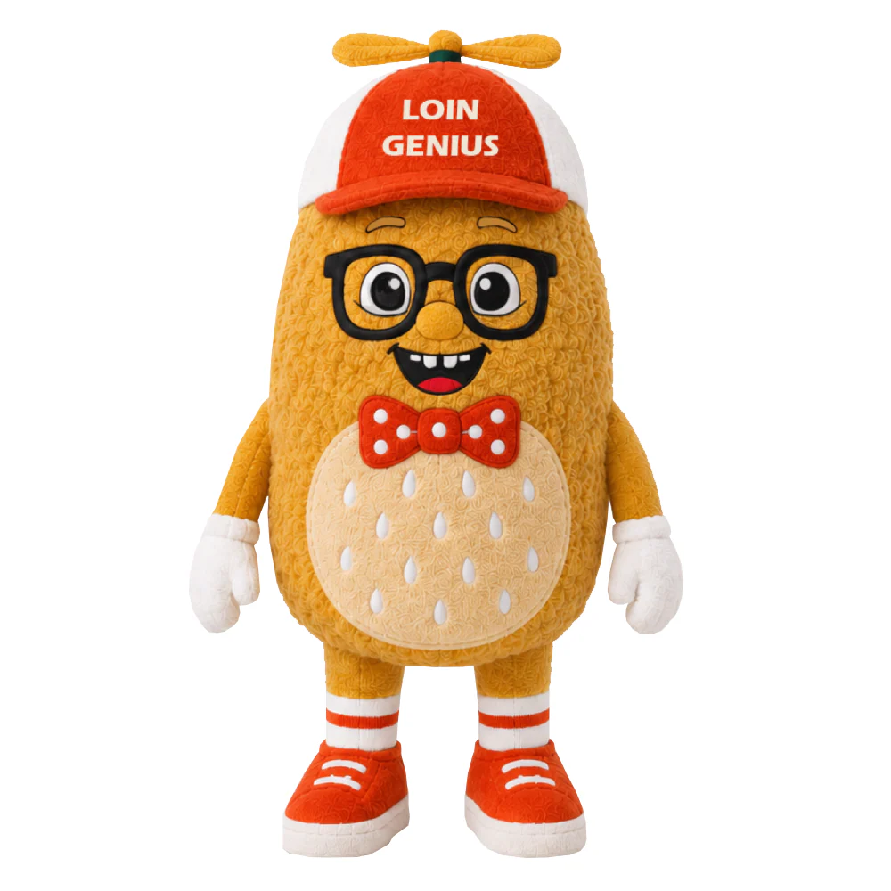 Indianapolis Indians 9" Plush Tommy Tenderloin Racing Tenderloin Doll