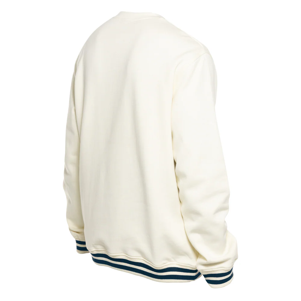 Indianapolis Indians Adult New Era White Vintage INDY Crewneck Sweatshirt - Image 3