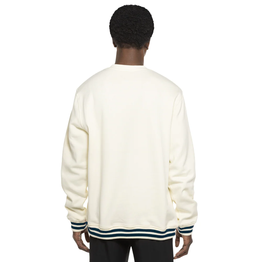 Indianapolis Indians Adult New Era White Vintage INDY Crewneck Sweatshirt - Image 5