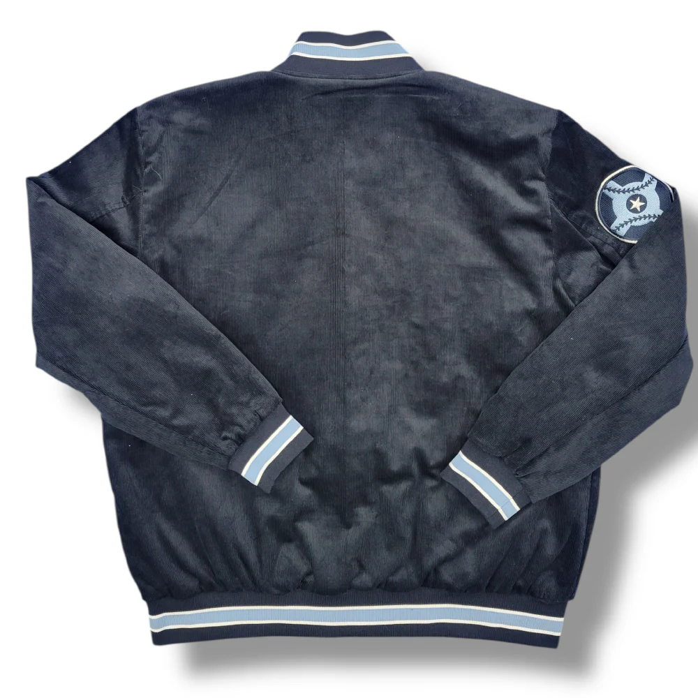 Indianapolis Indians Adult Official League Navy Circle City Corduroy Jacket - Image 3