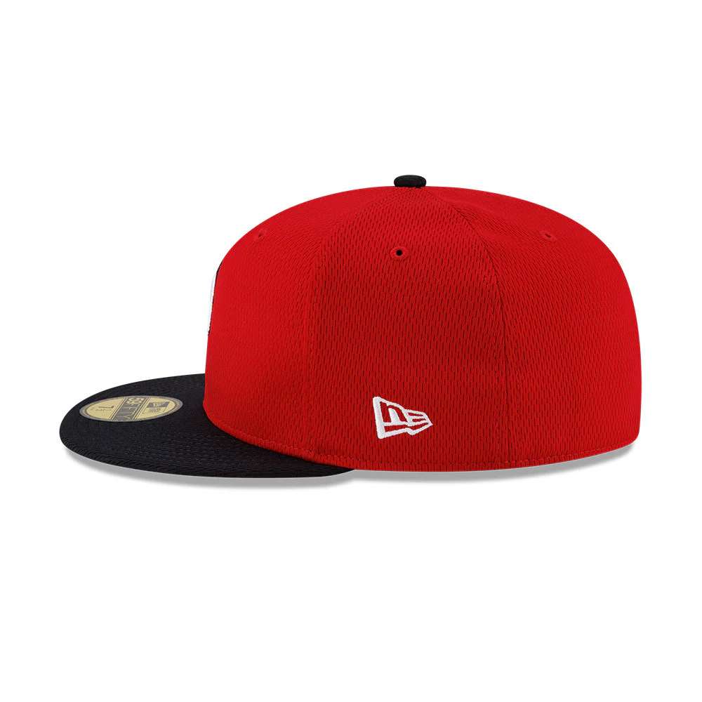Indianapolis Indians Red Batting Practice New Era Authentic Official On-Field 59FIFTY Cap - Image 4