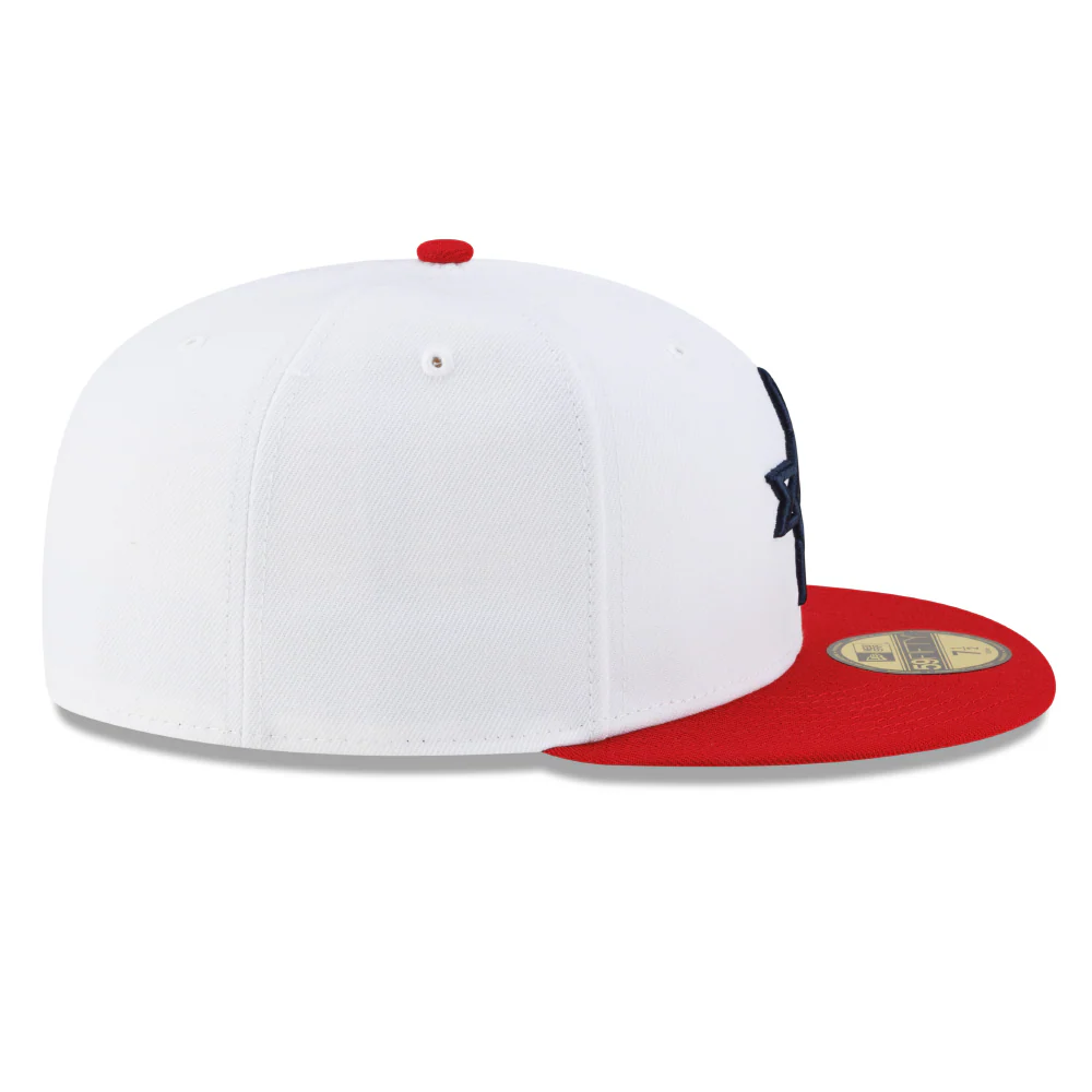 Indianapolis Indians White/Red Native American Heritage New Era Authentic Official On-Field 59FIFTY Cap - Image 4