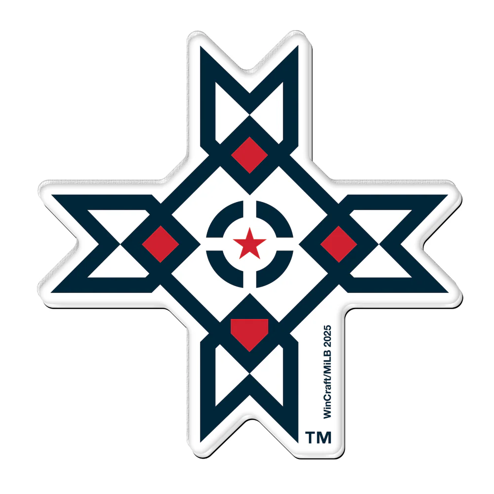 Indianapolis Indians WinCraft Acrylic Native American Heritage Logo Magnet
