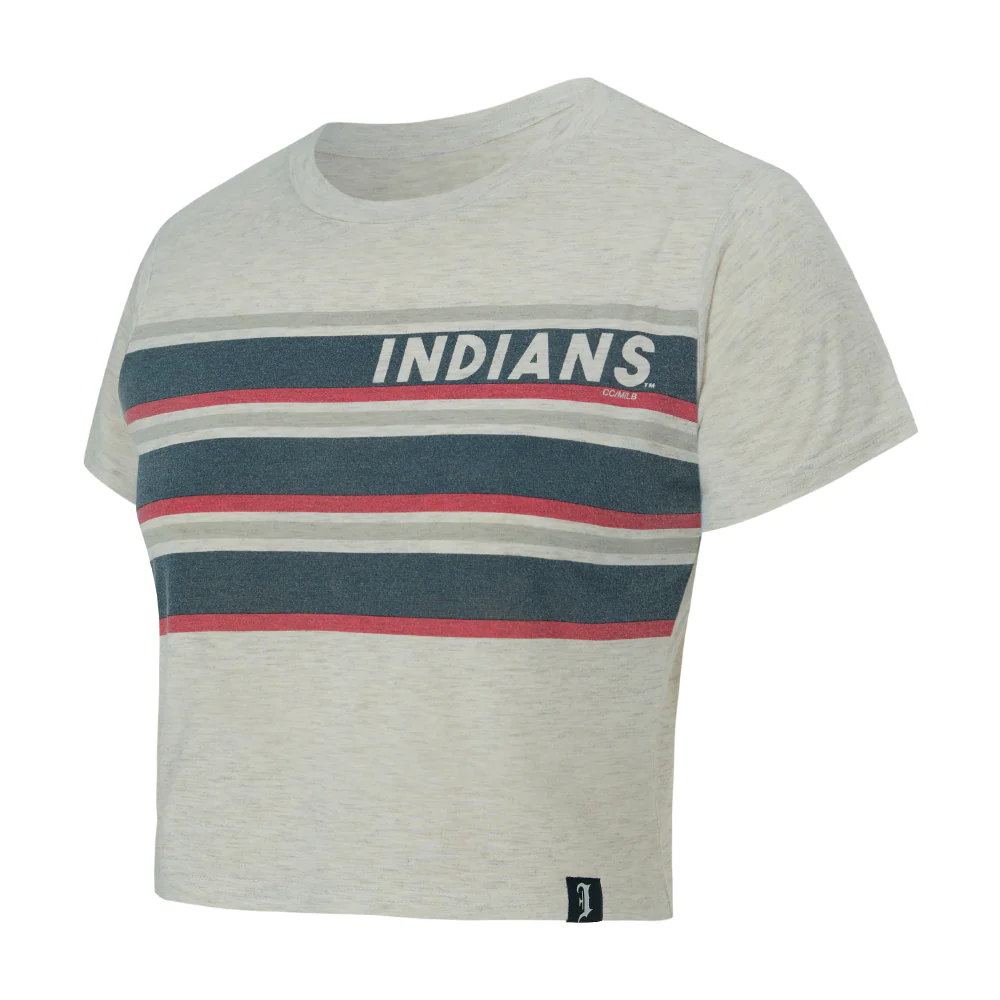 Indianapolis Indians Women's Concepts Sport White Birch Terry Tee