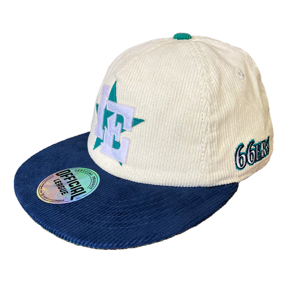 Inland Empire 66ers Cap-IE Stars Cream Corduroy - Image 2