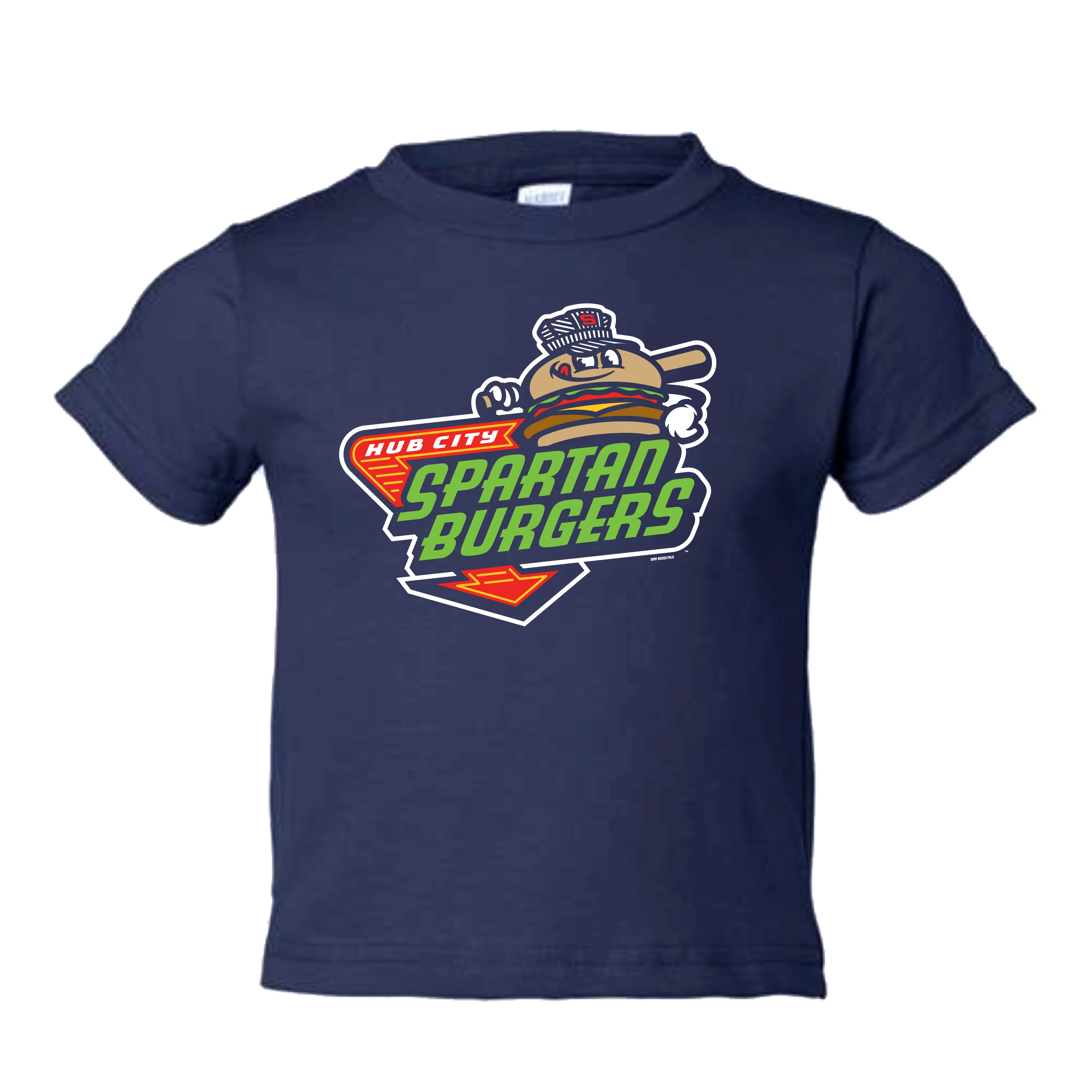 Infant Navy Primary Logo Tee