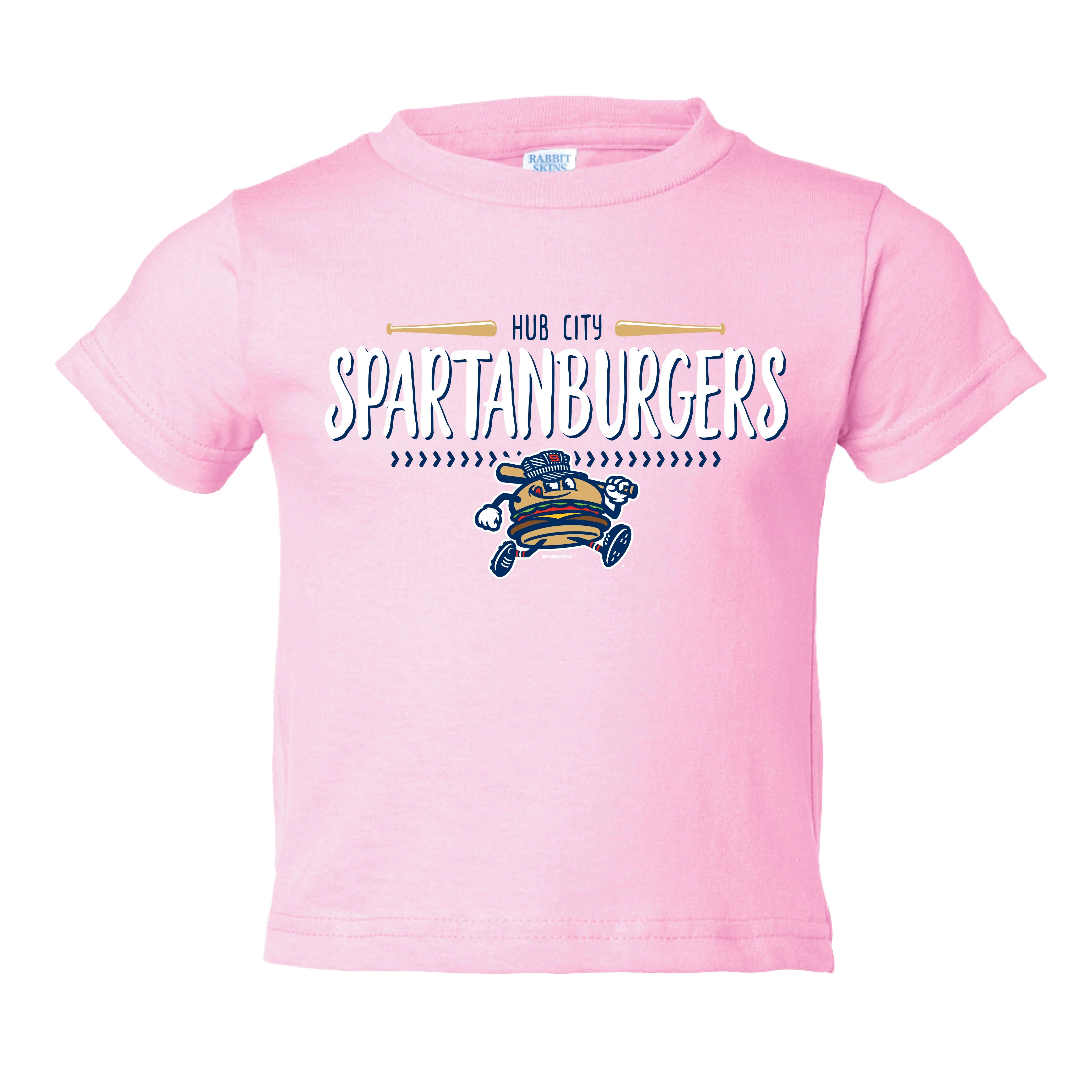Infant Pink Laces & Bats Tee