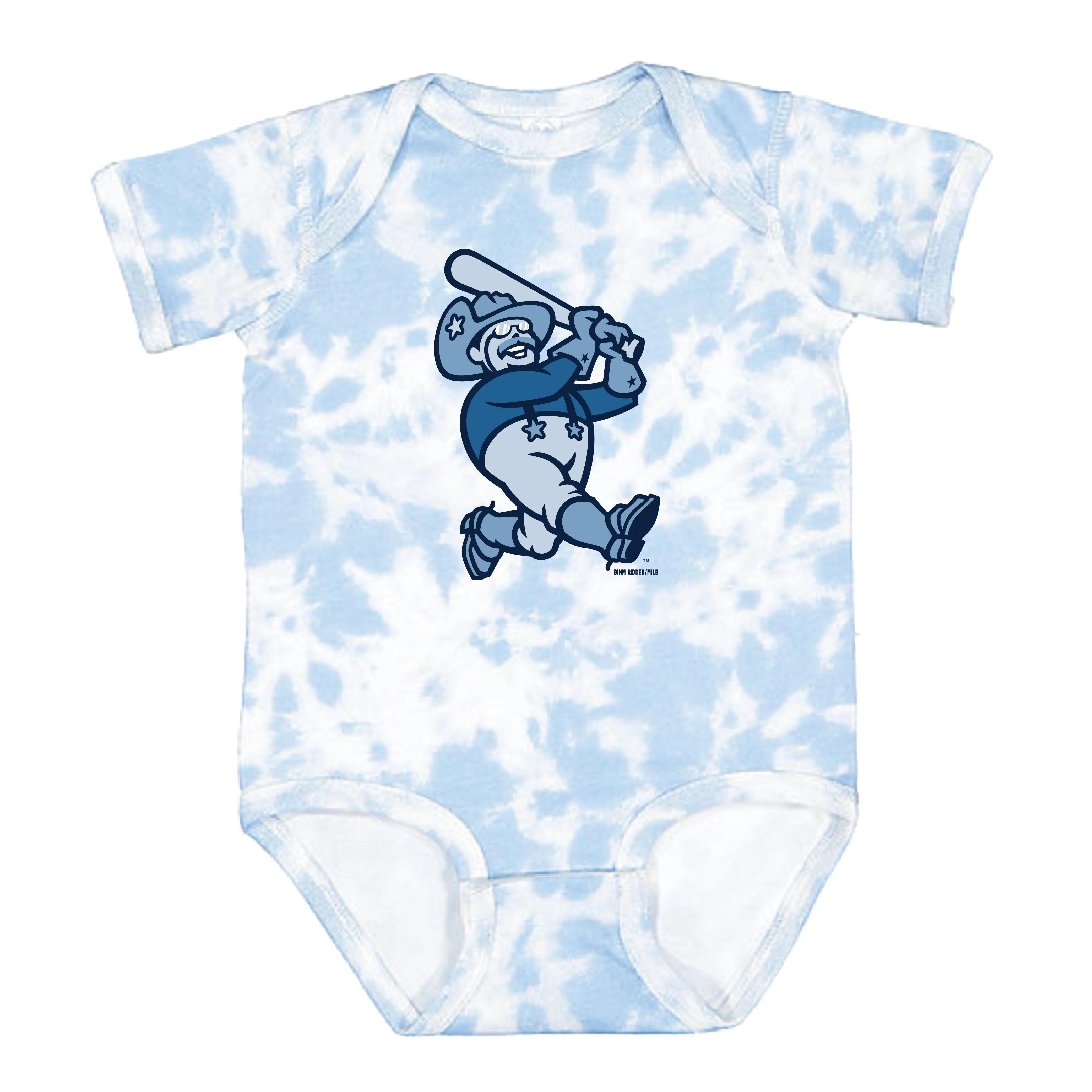 Infant Tie Dye Teddy Onesie