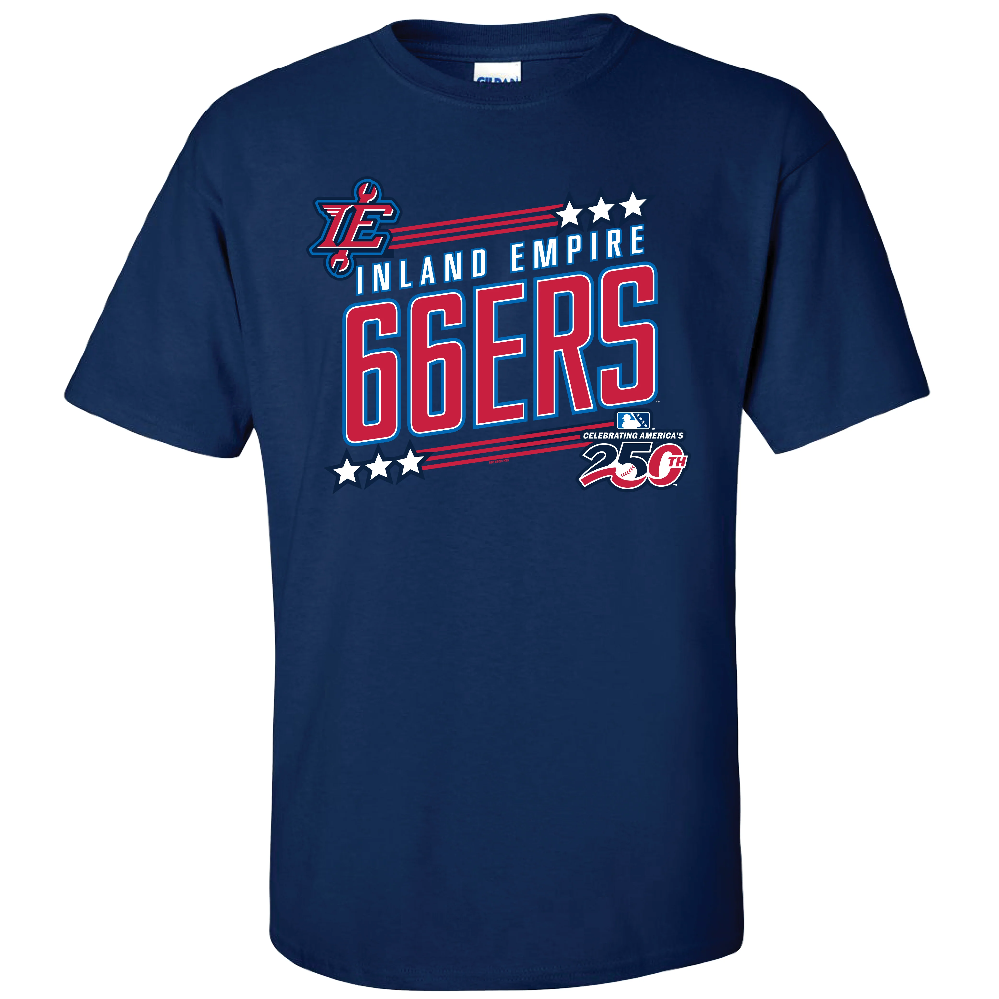 Inland Empire 66ers of San Bernardino Tee-250th Mahan