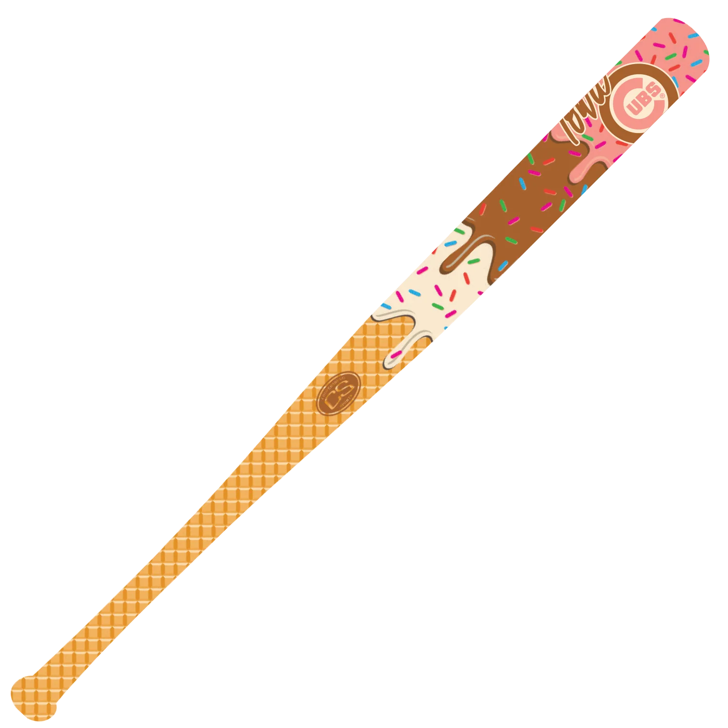 Iowa Cubs Ice Cream Mini Bat
