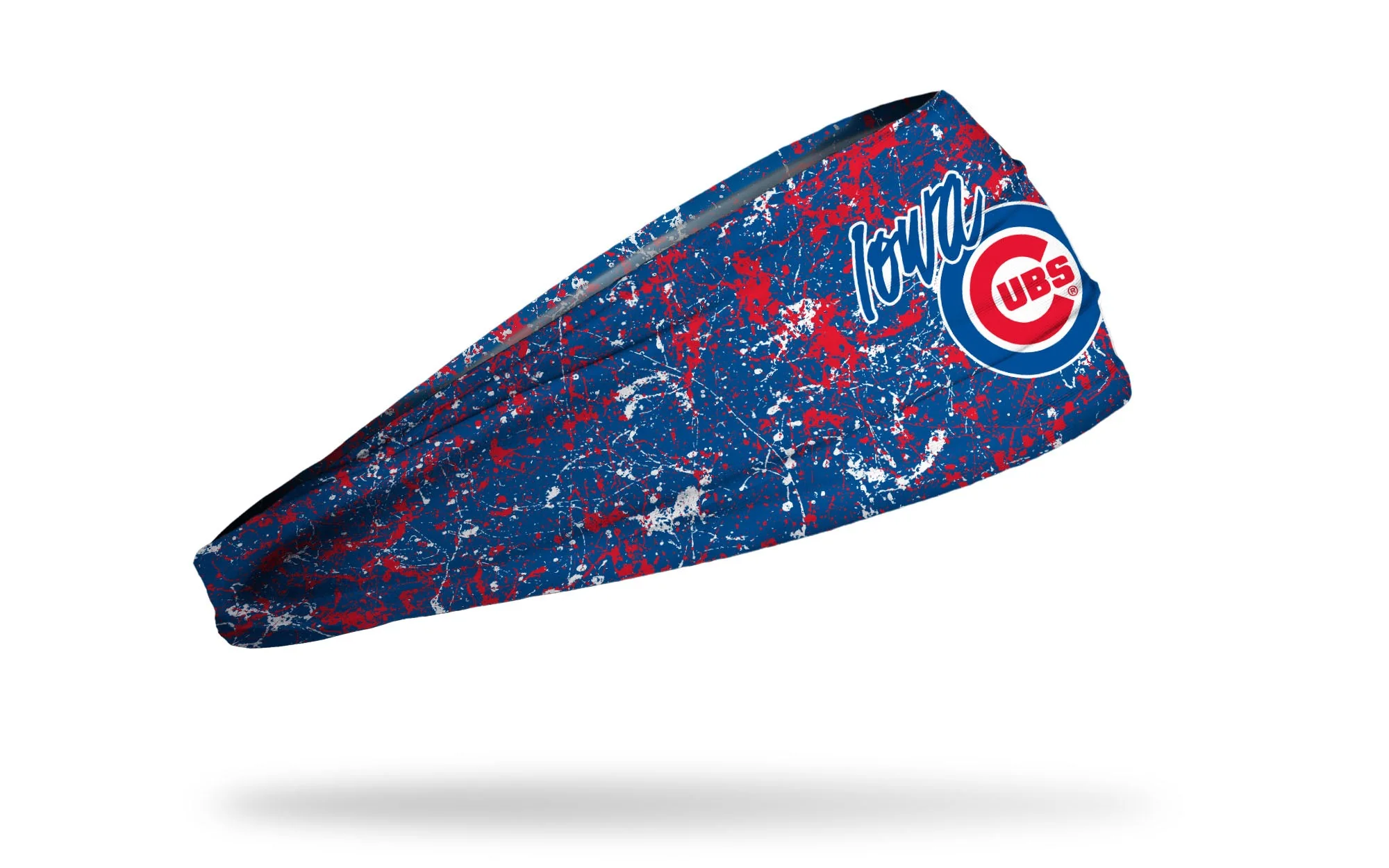 Iowa Cubs Paint Splatter Headband - Image 2