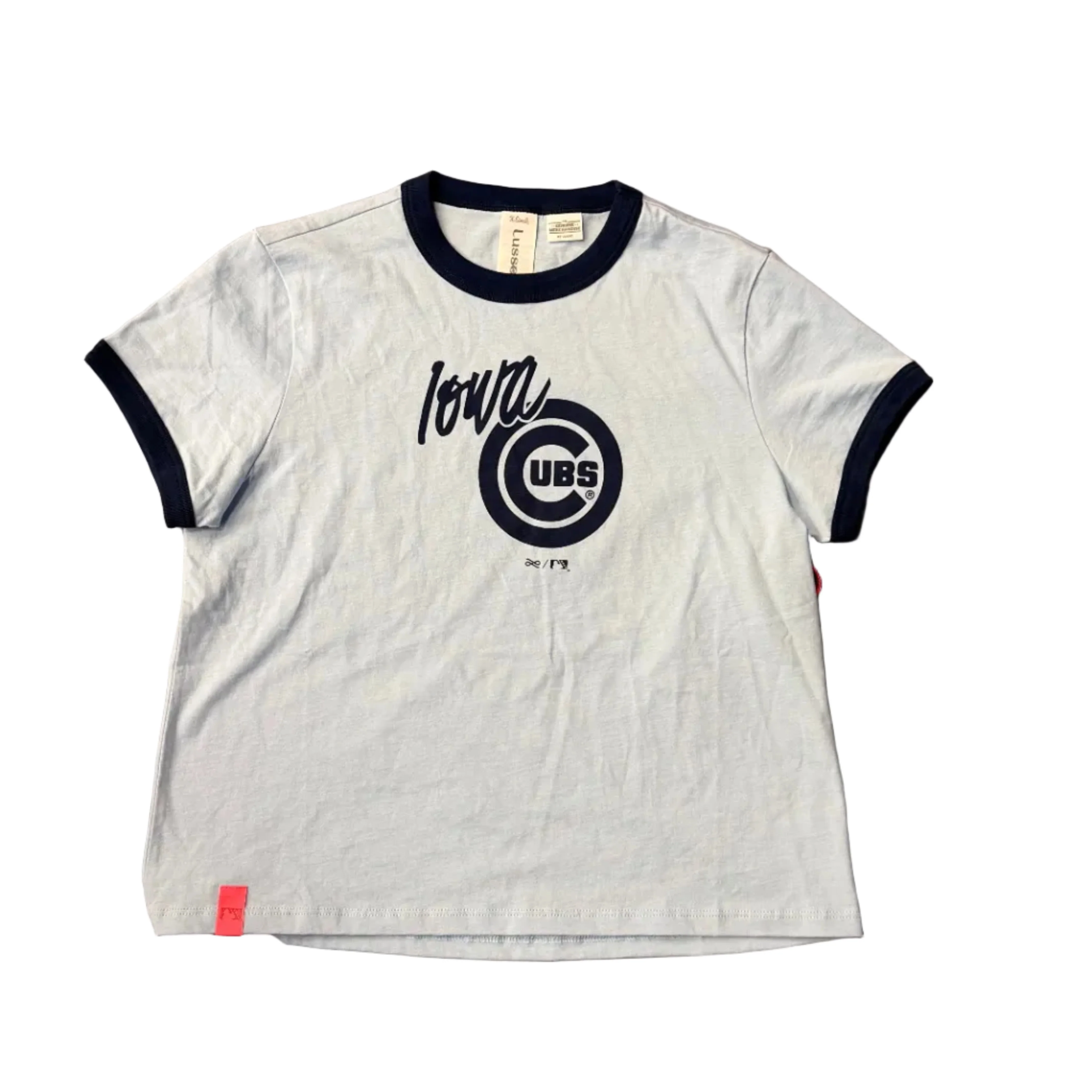 Iowa Cubs Womens Nora Boxy Ringer Tee
